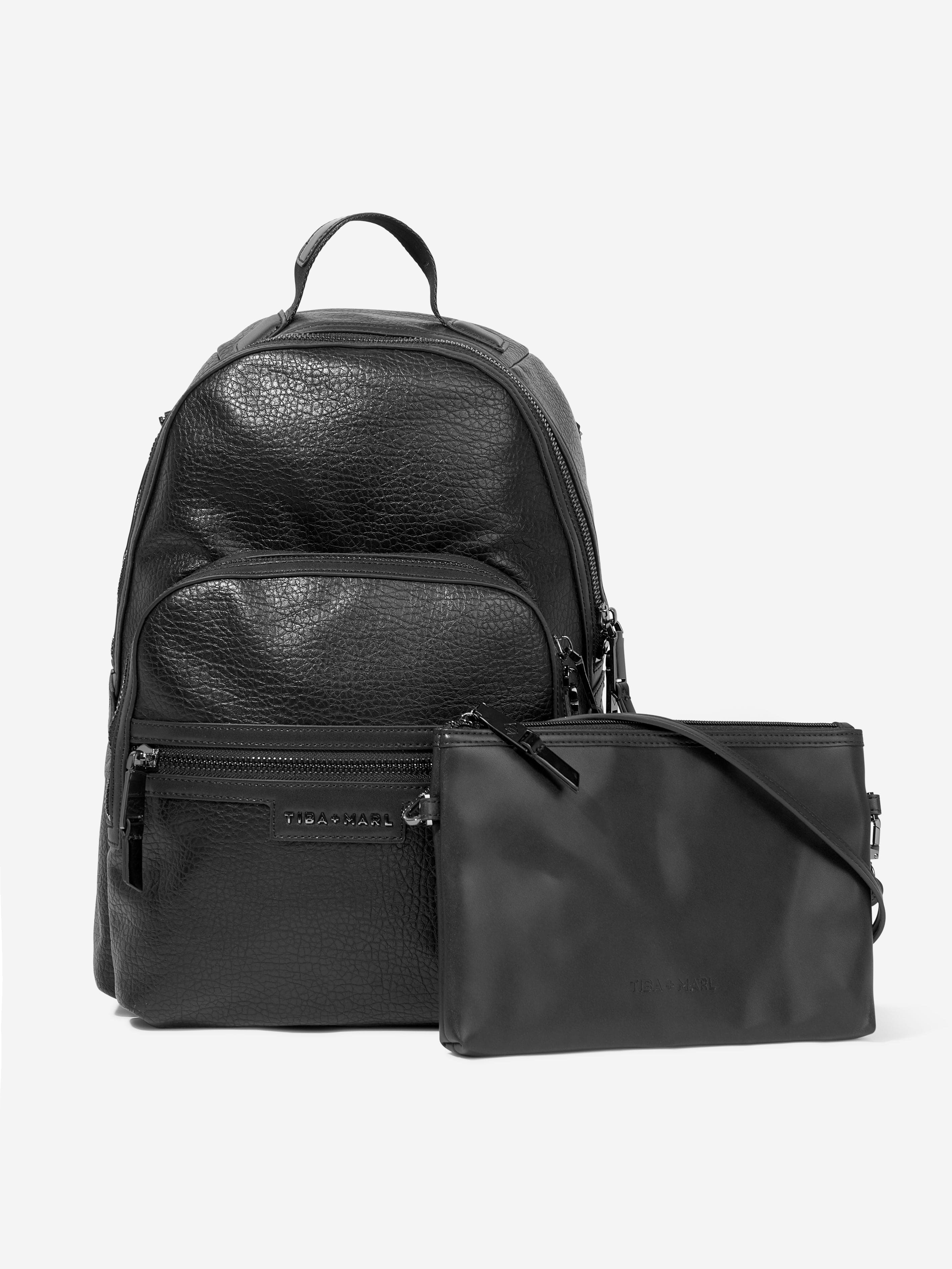 Tiba + Marl Baby Elwood Changing Backpack in Black (42cm) Discount Recommend