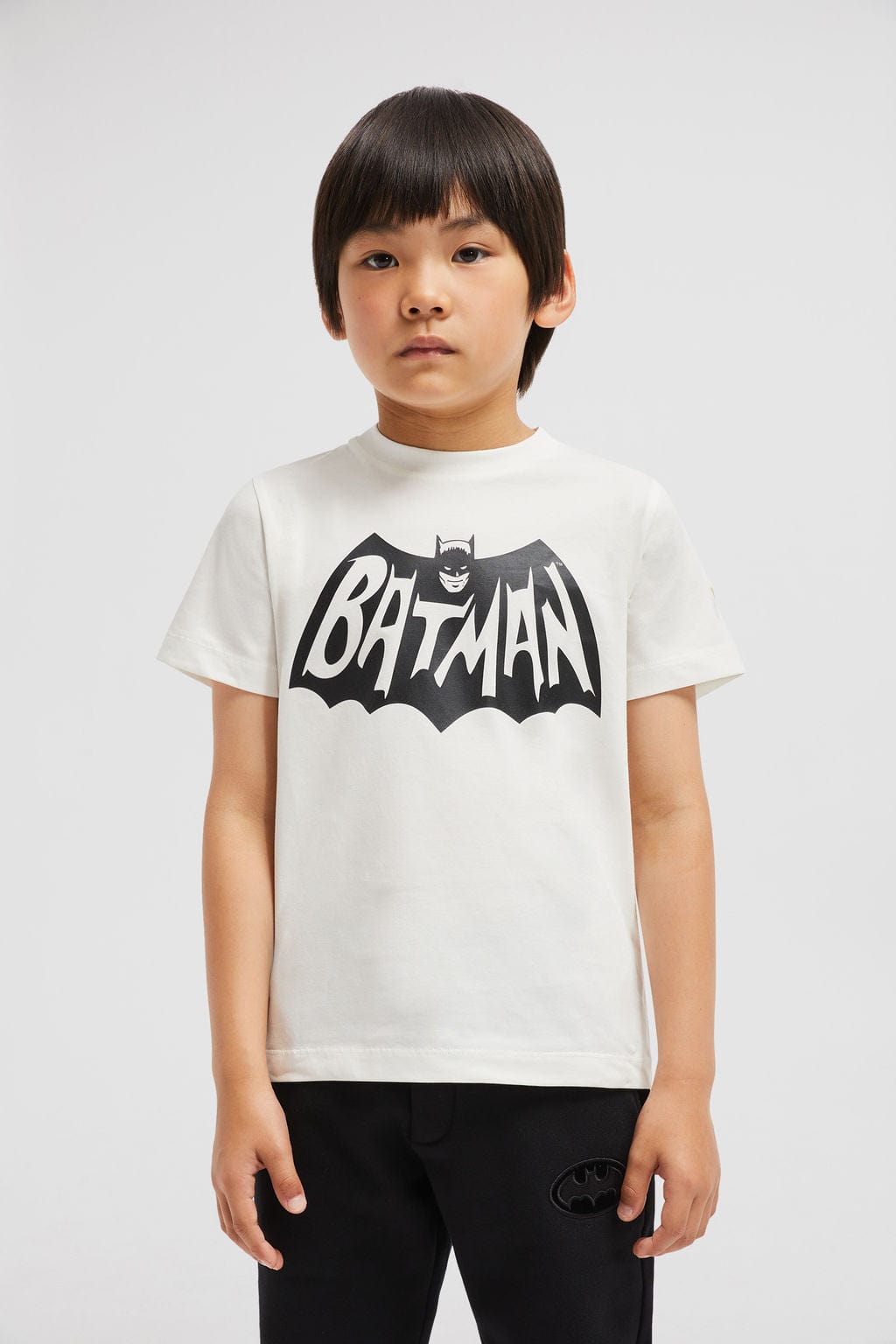 Moncler Enfant Boys Batman T-Shirt in White With Paypal Online