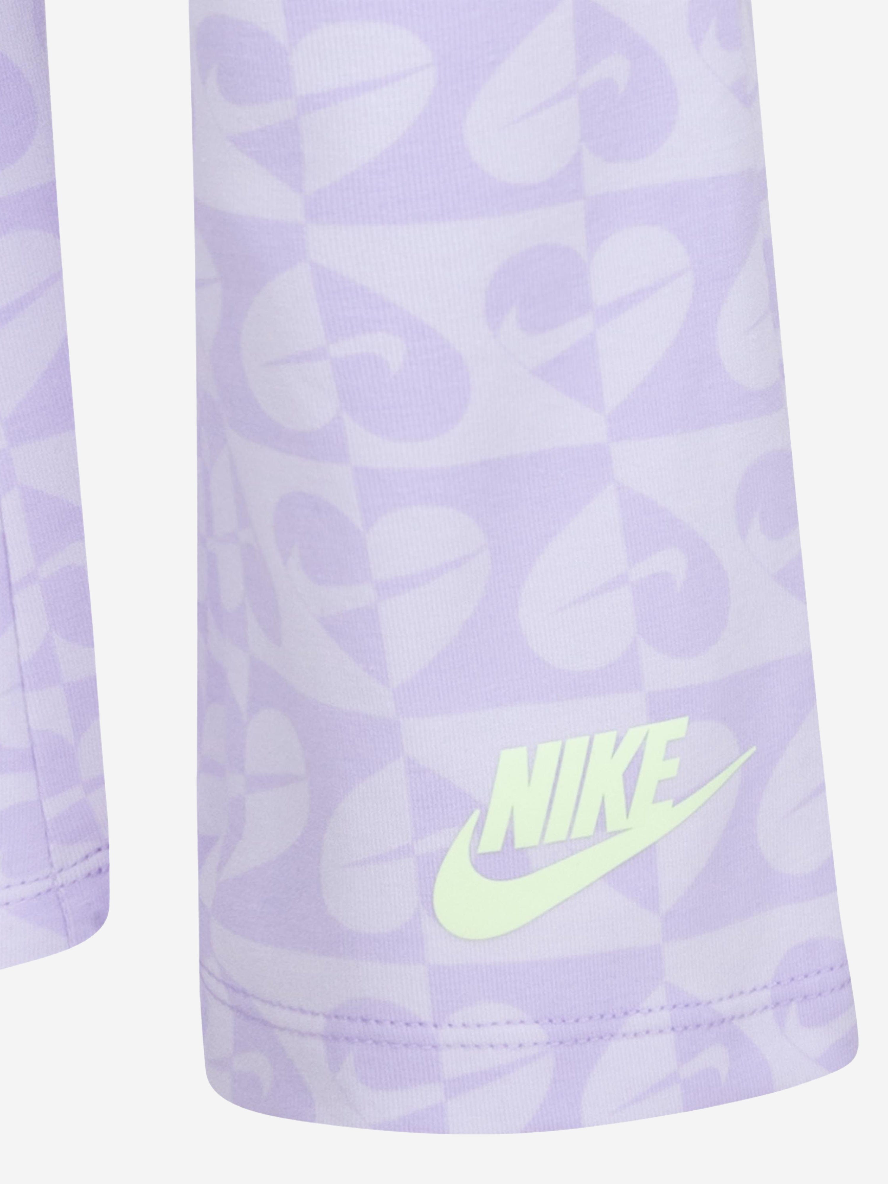 Nike Girls Sweet Swossh Flare Trouser Set in Purple Discount Low Shipping Fee