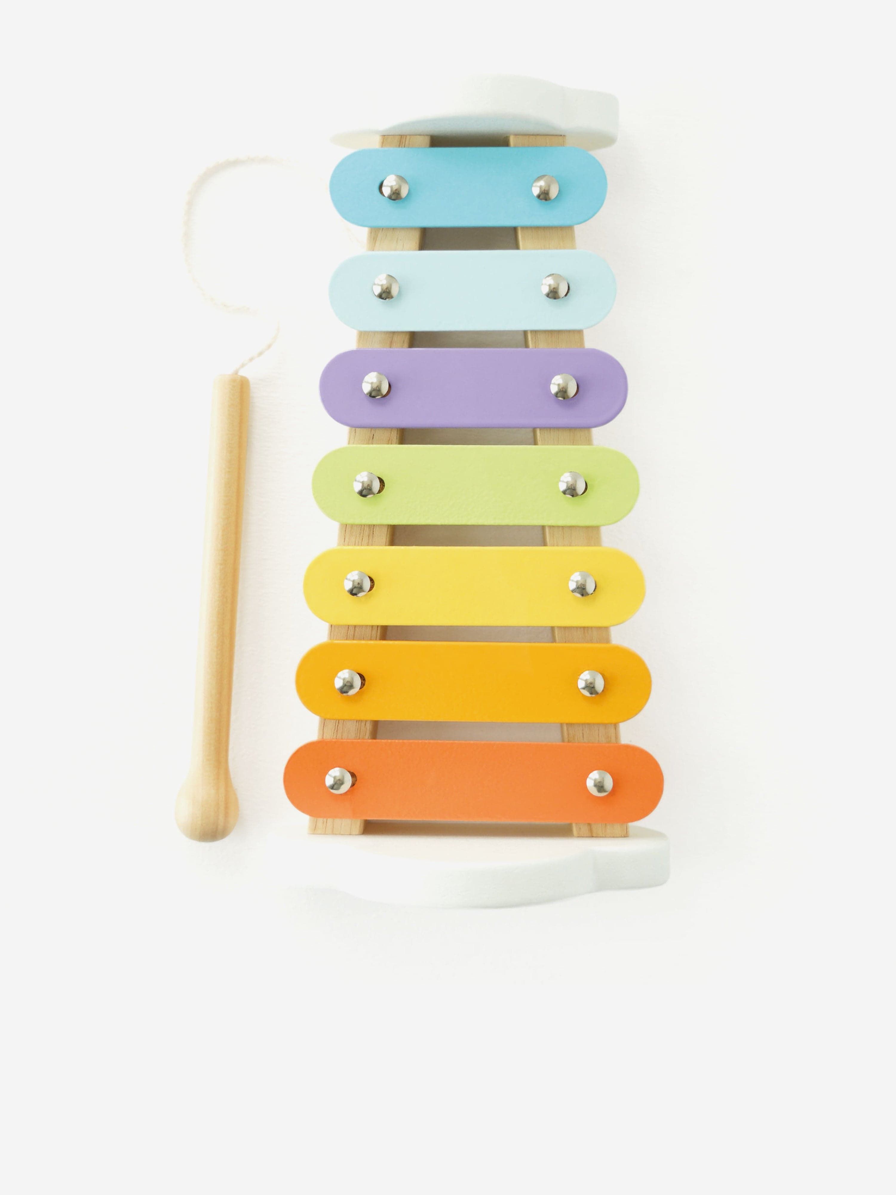 Le Toy Van Rainbow Wooden Xylophone (W:22 x D:14.5 x H:15cm) Sale Pick A Best