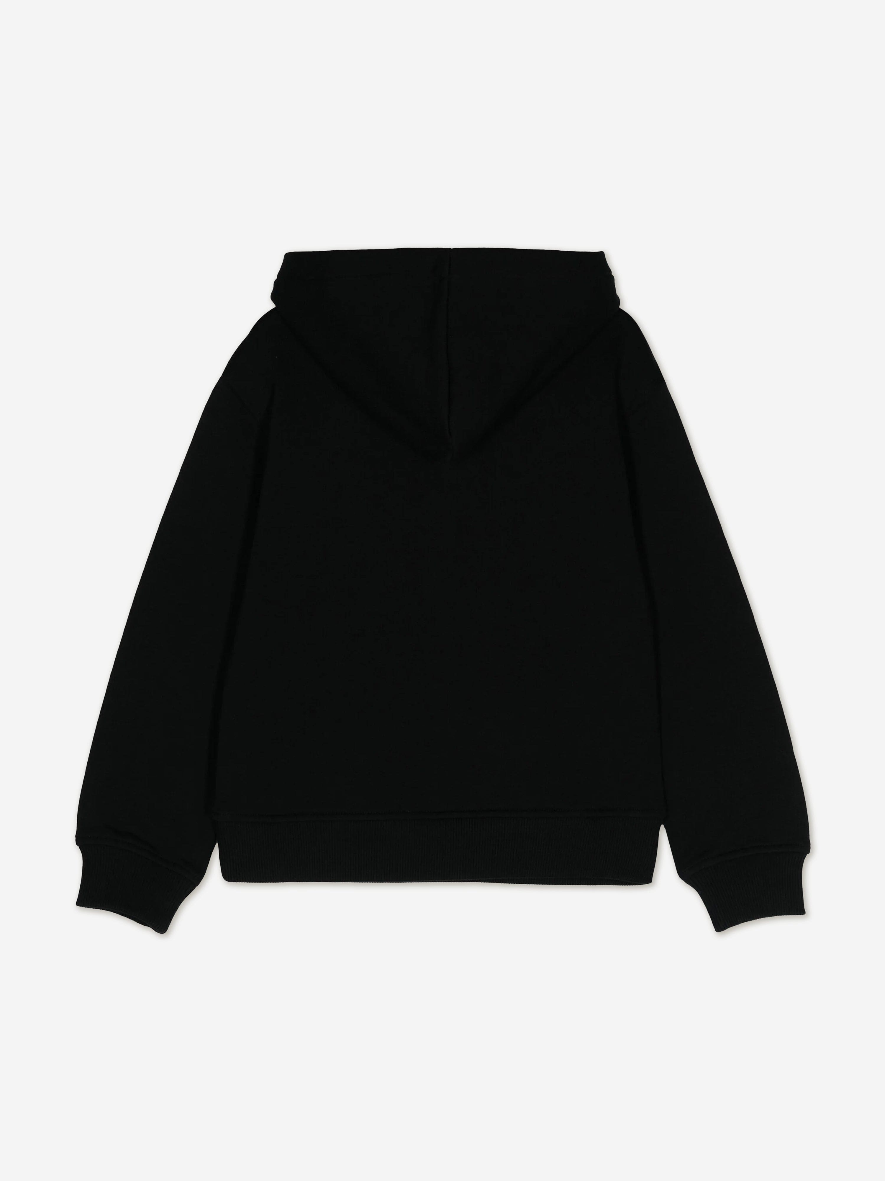 Moschino Kids Logo Hoodie in Black The Best Store To Get