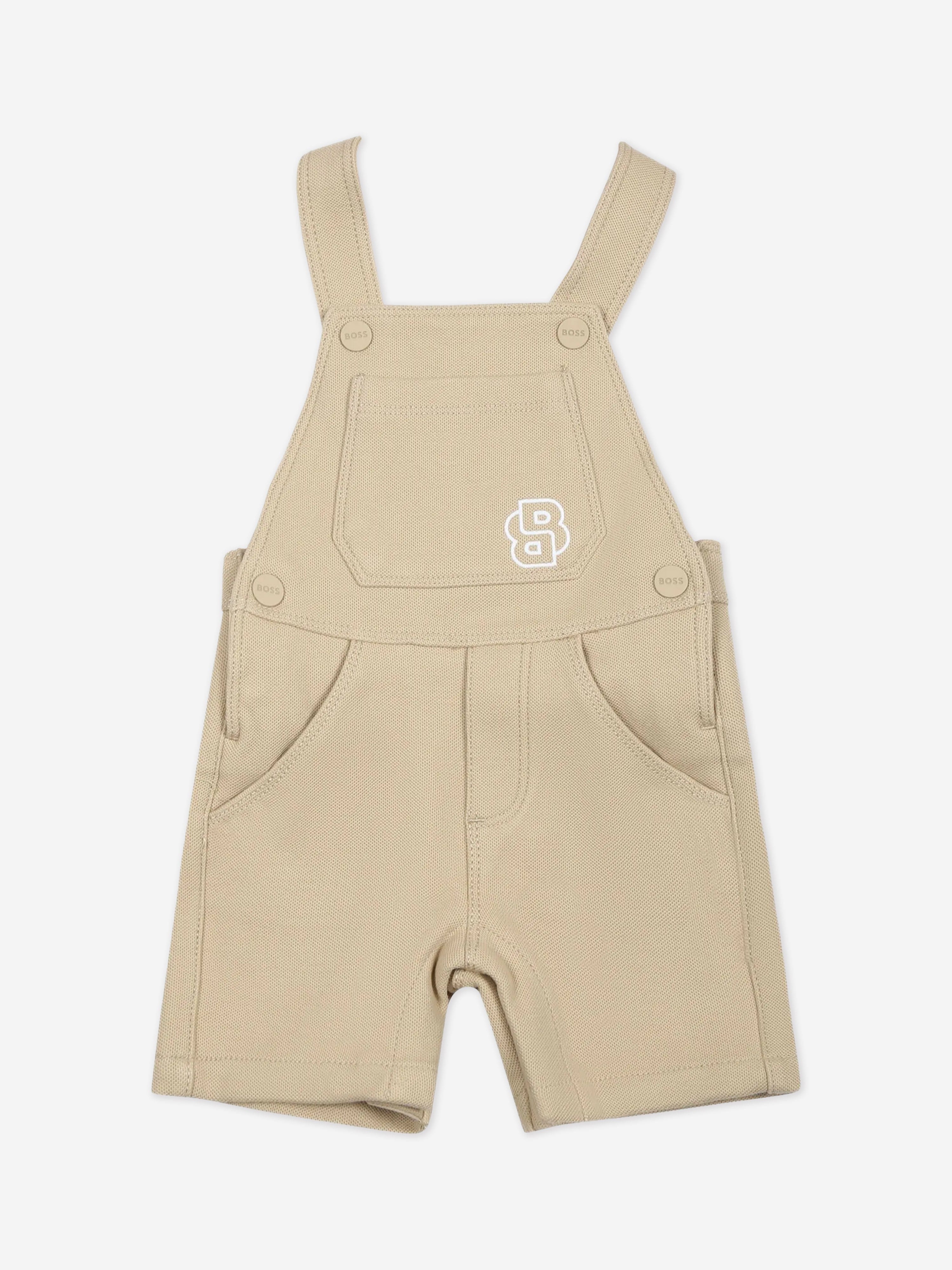 BOSS Baby Boys Dungarees Set in Beige In China Online
