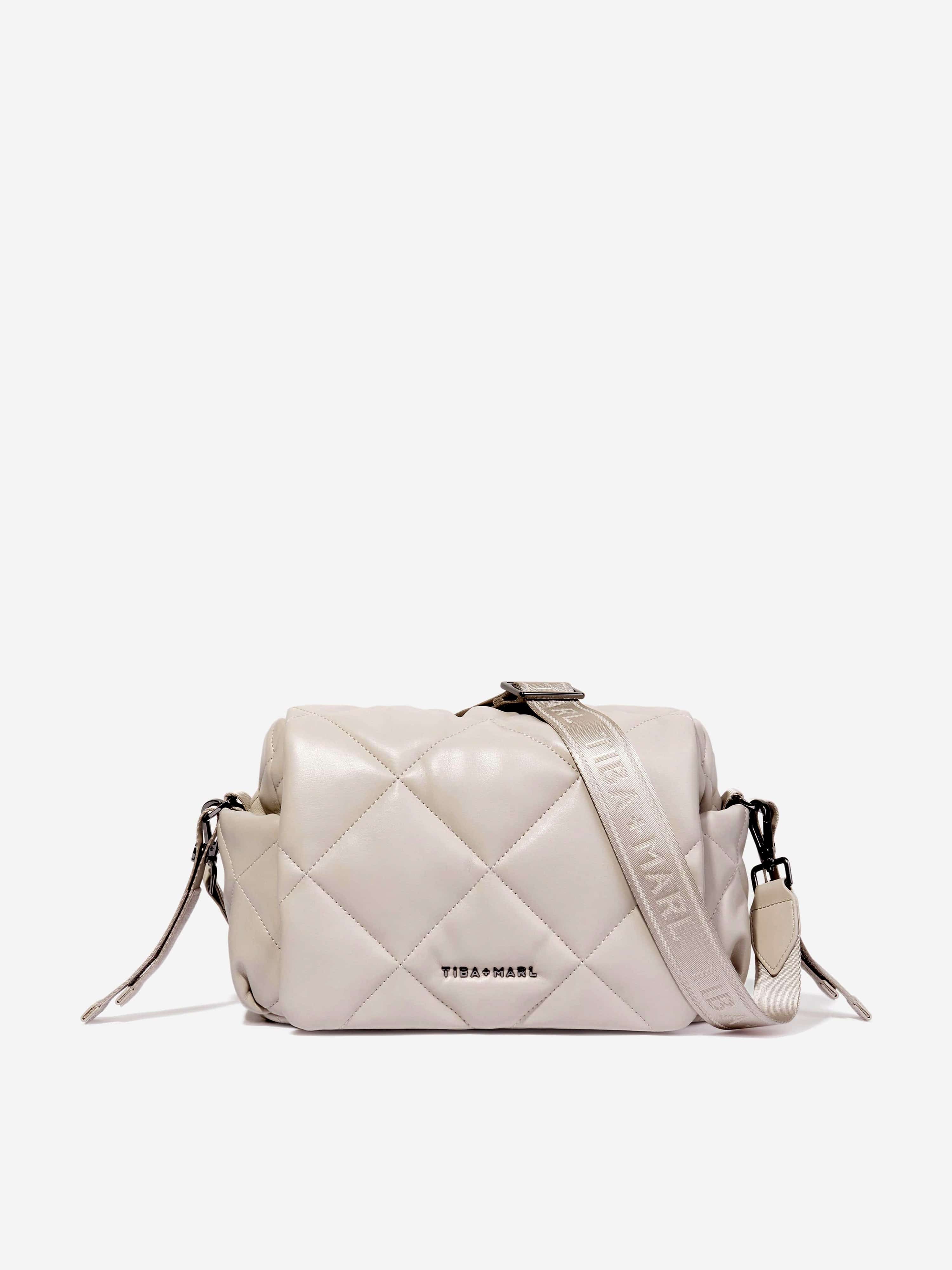 Tiba + Marl Baby Nova Compact Quilted Changing Bag in Beige (33cm) Browse