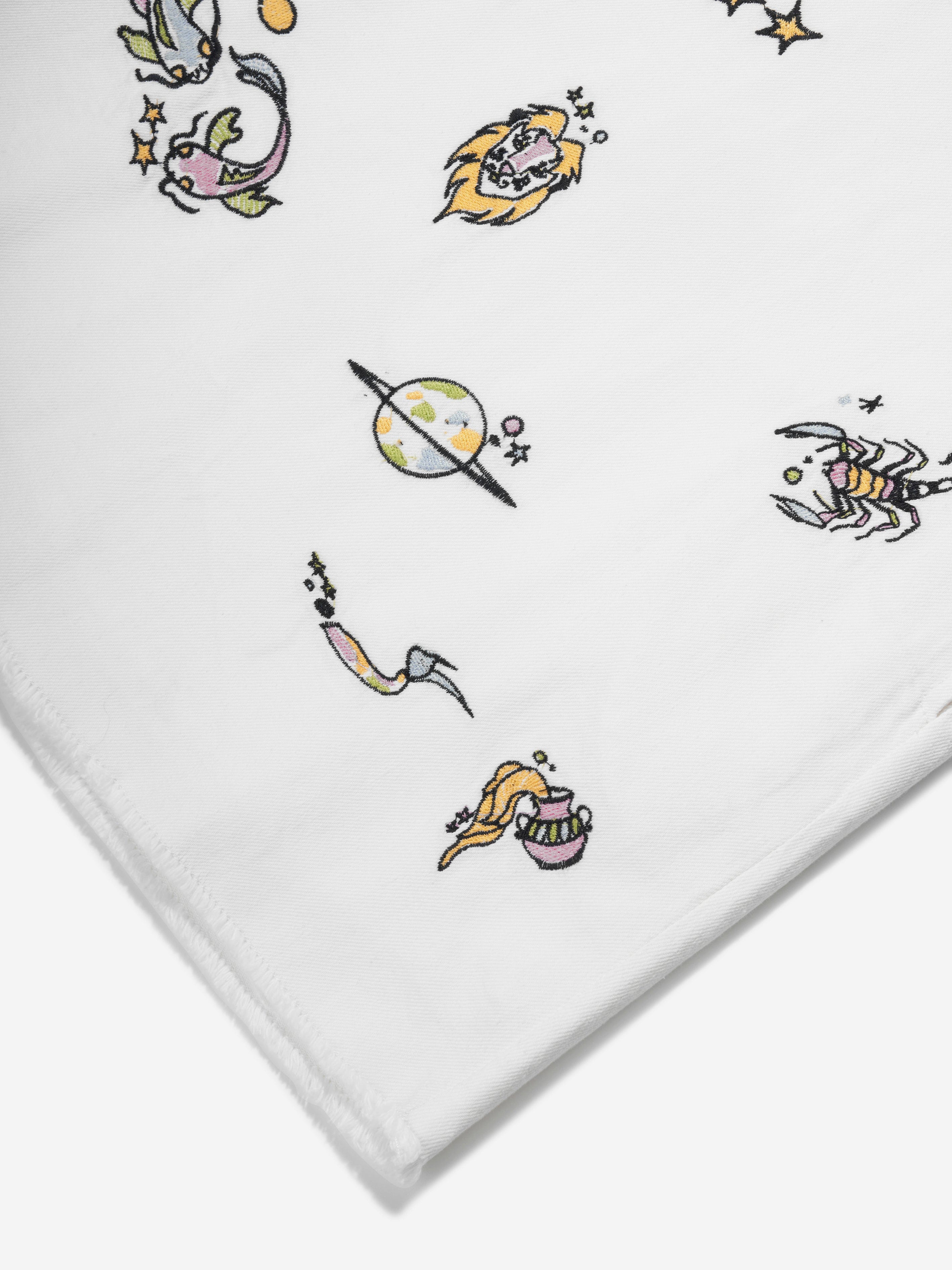 DL1961 Girls Kiki Star Signs T-Shirt Dress in White Cheap Sale How Much