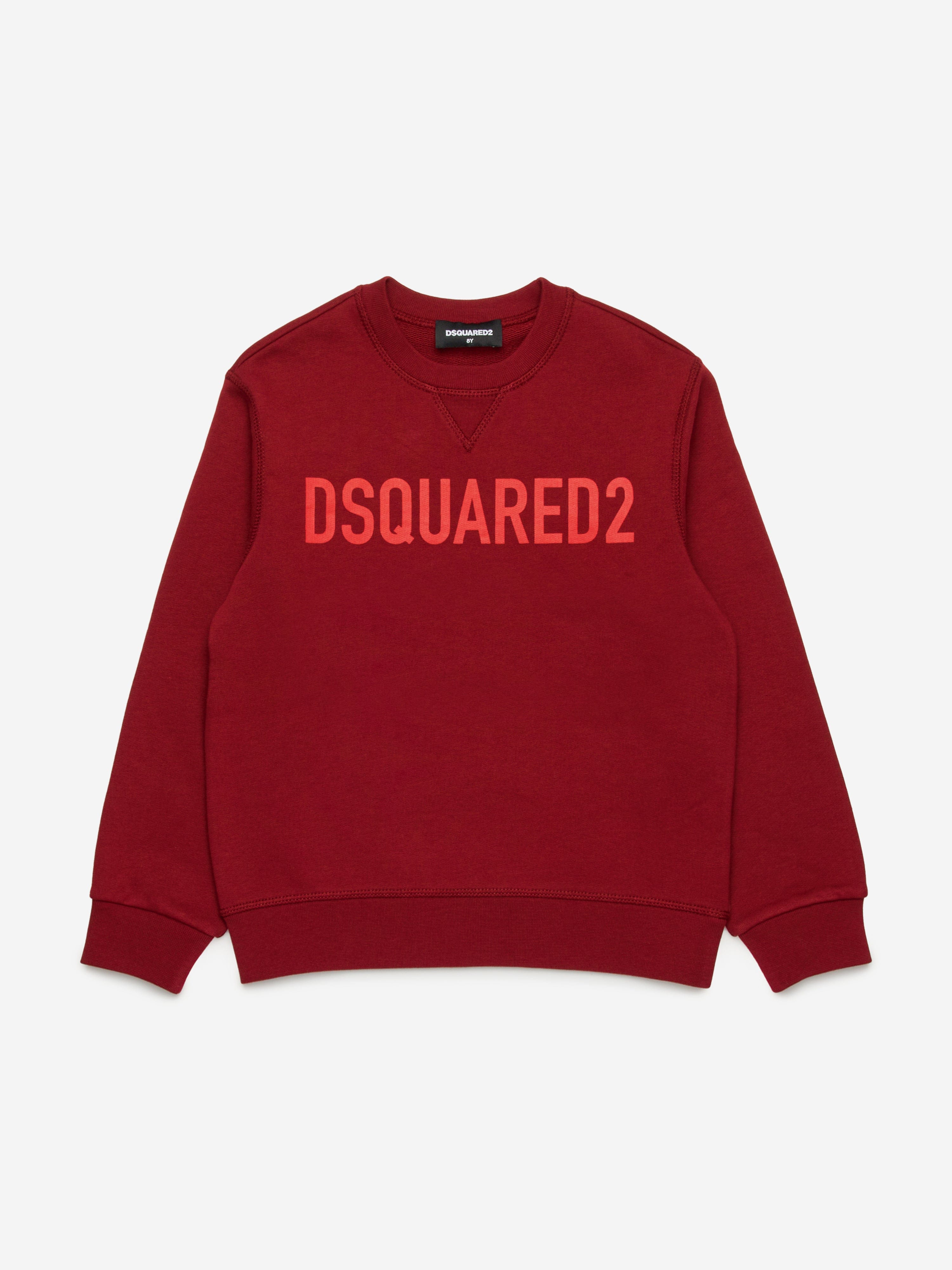Dsquared2 Kids Logo Sweatshirt in Red Outlet Amazon