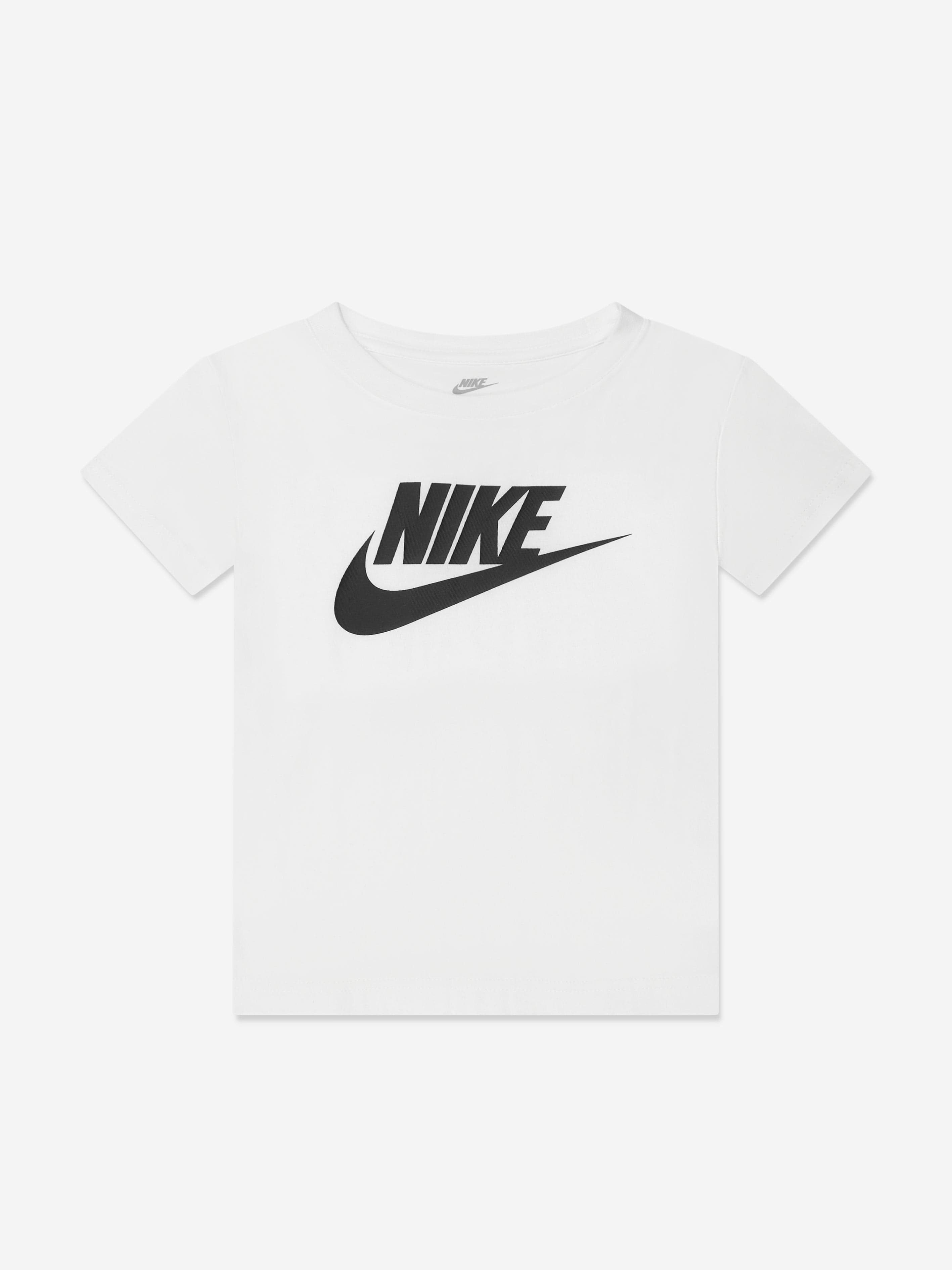 Nike Boys Futura T-Shirt in White Cheap Online