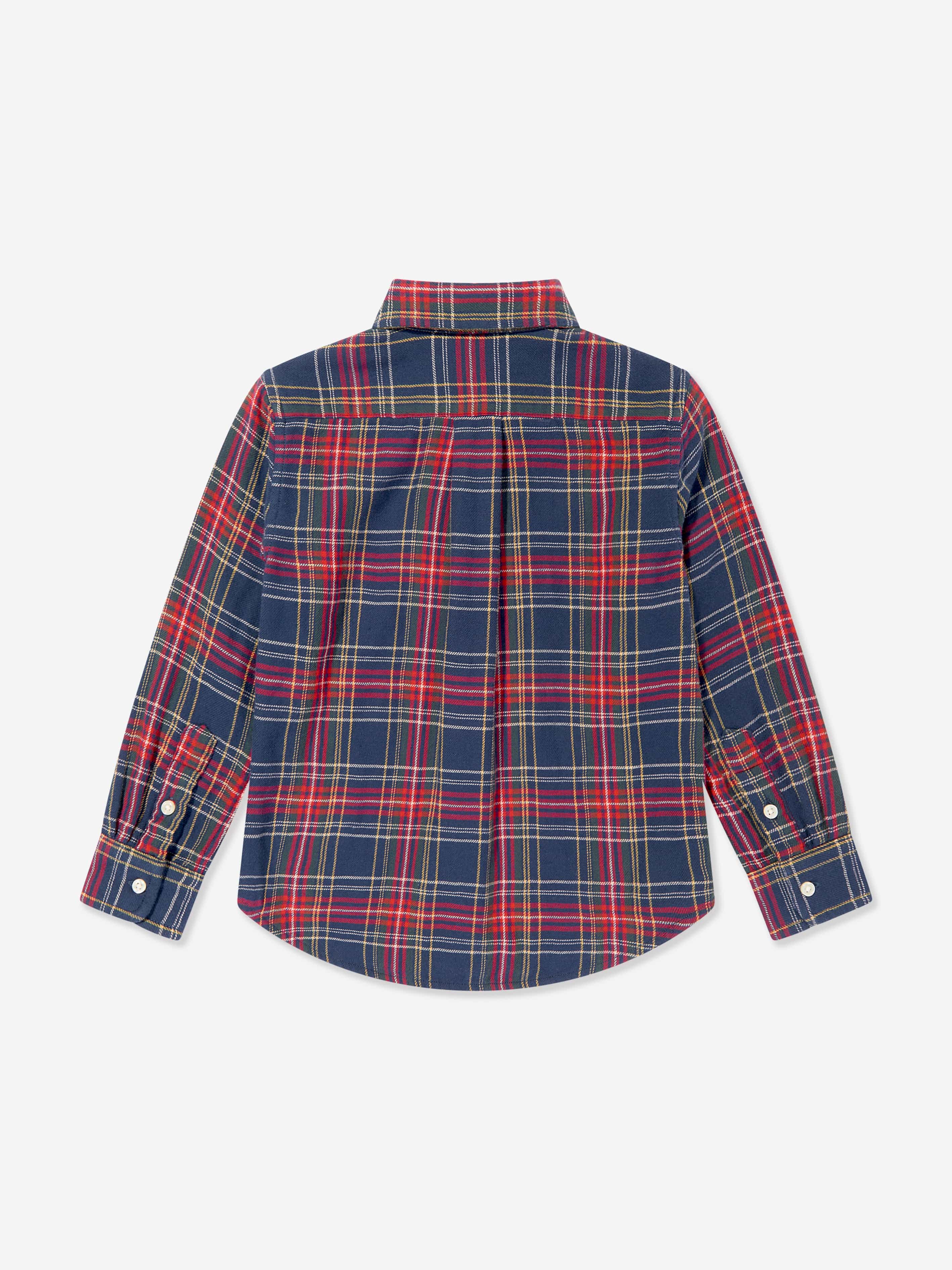 Ralph Lauren Boys Plaid Shirt in Multicolour In China