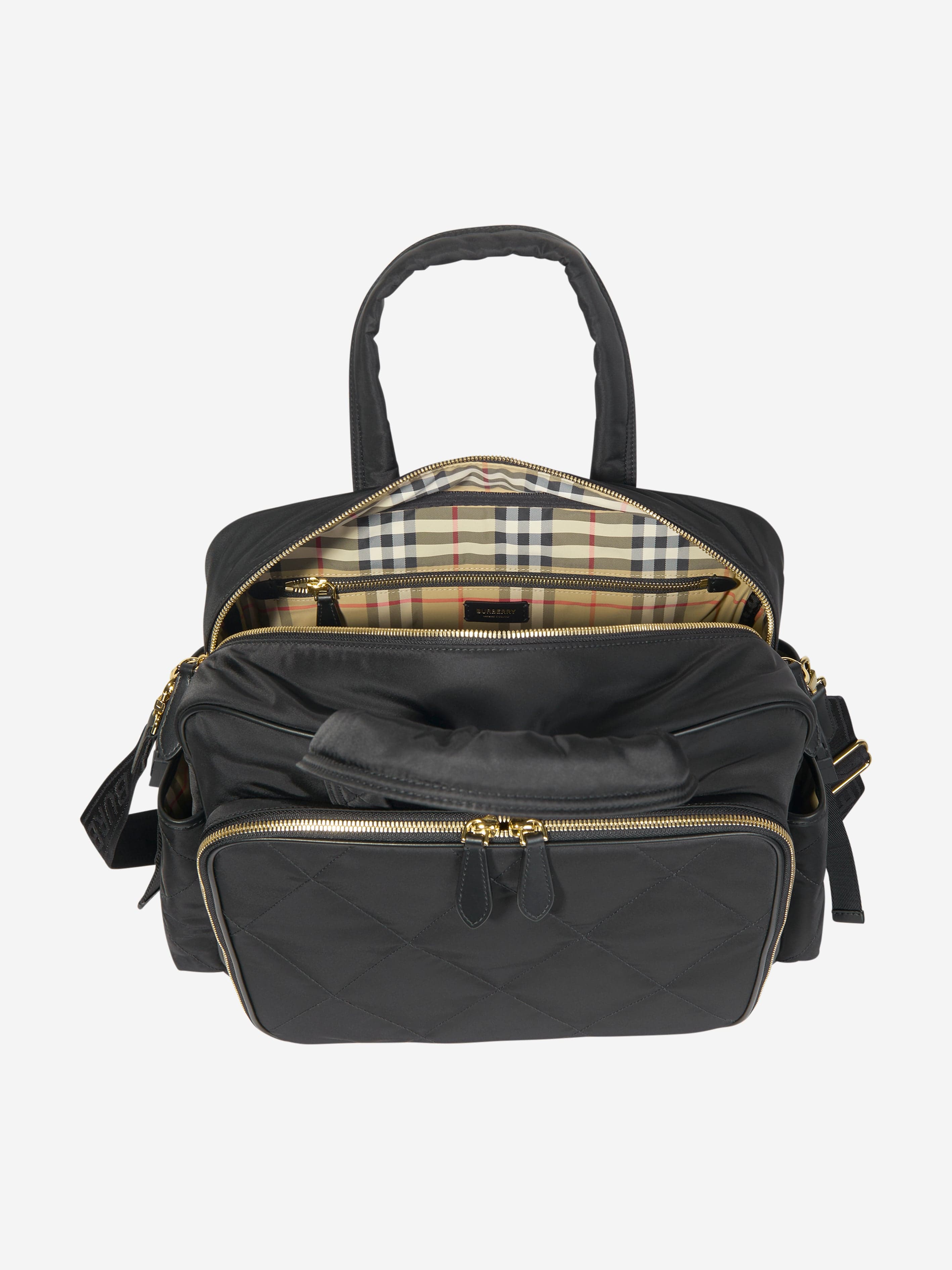 Burberry Baby Tote Changing Bag in Black (43cm) Cheap Sale Geniue Stockist