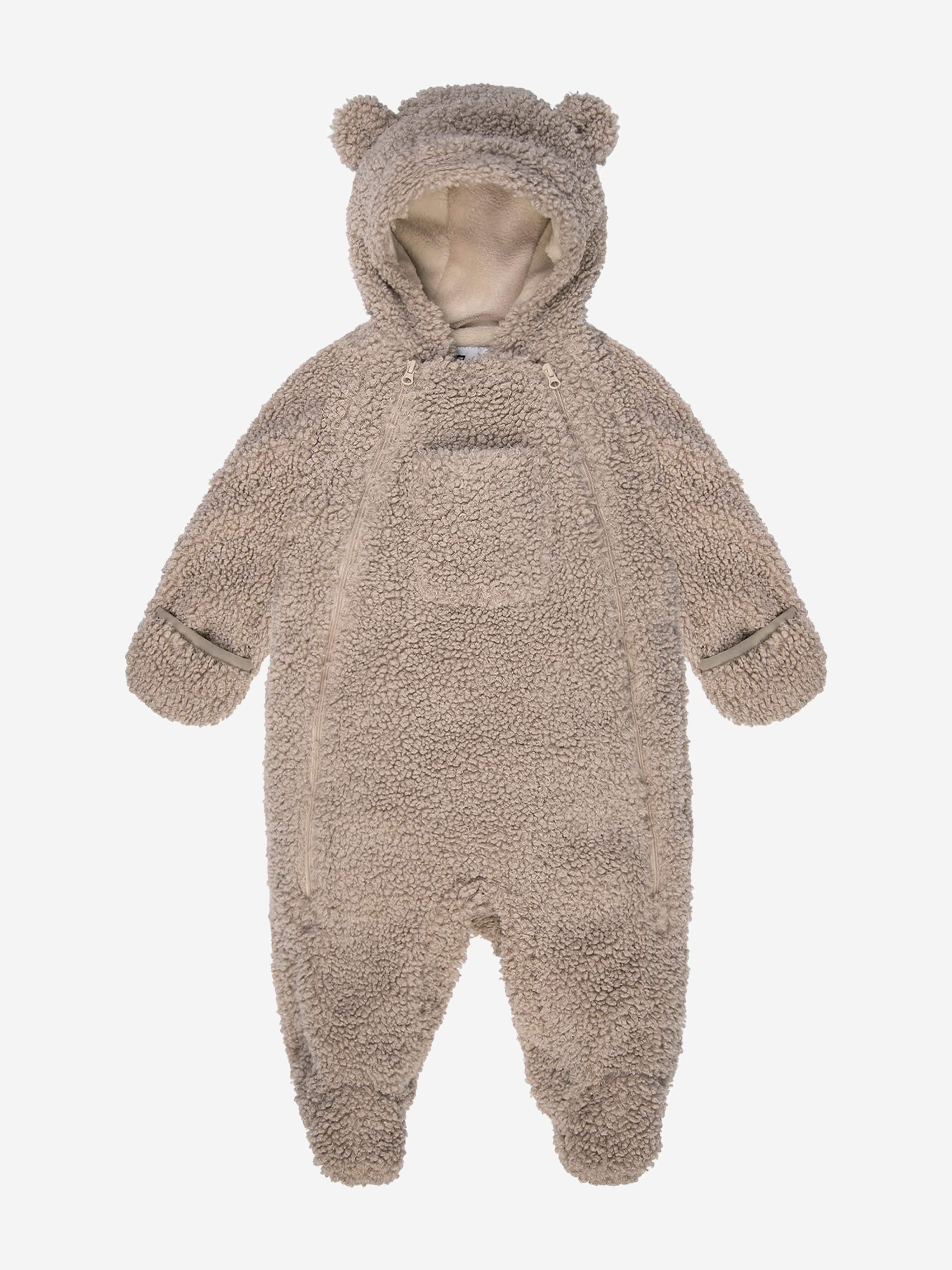 7AM Enfant Baby Snowsuit -Teddy in Beige Clearance Deals