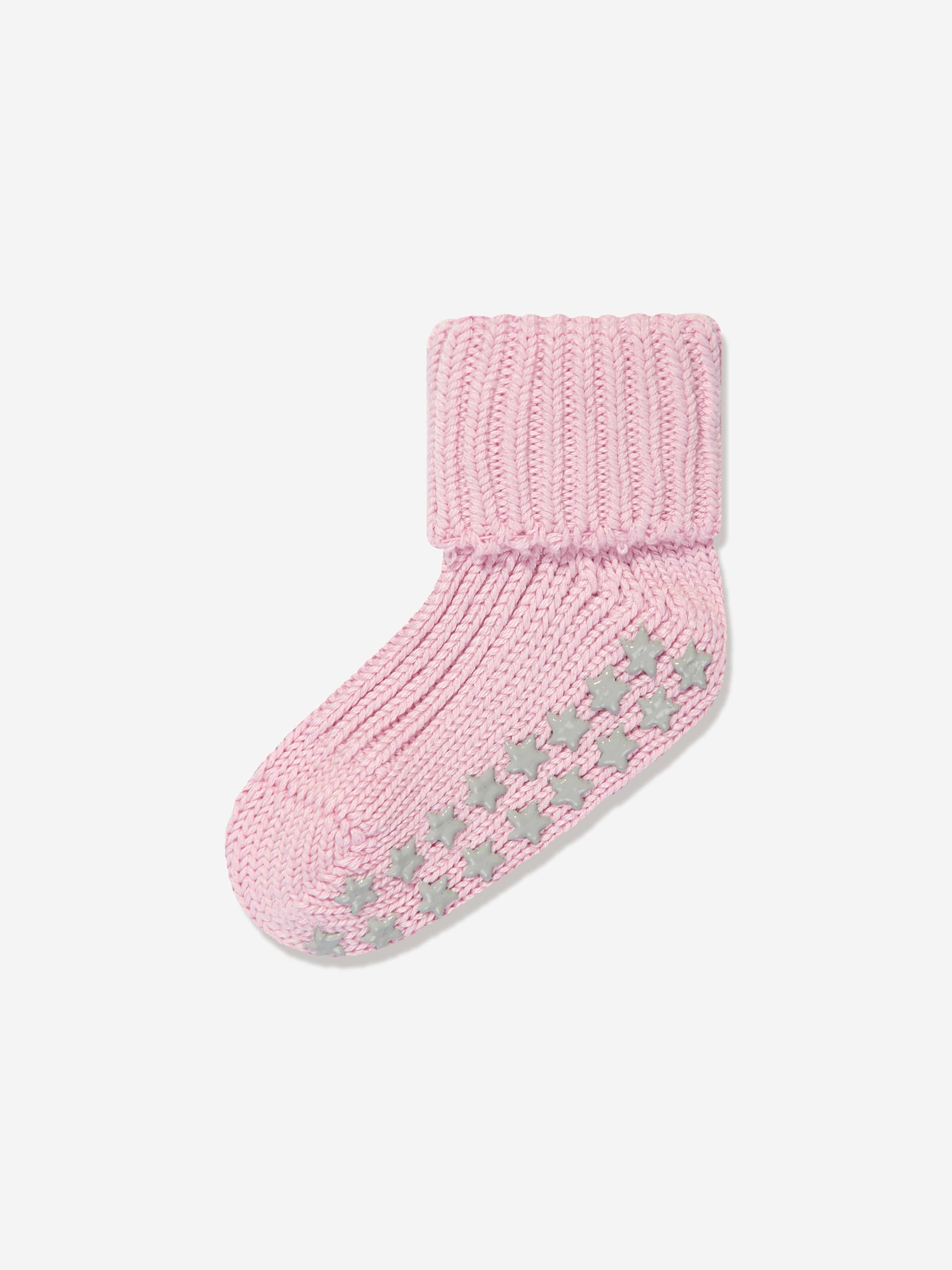 Falke Baby Girls Cotton Catspads House Socks in Pink Free Shipping Best
