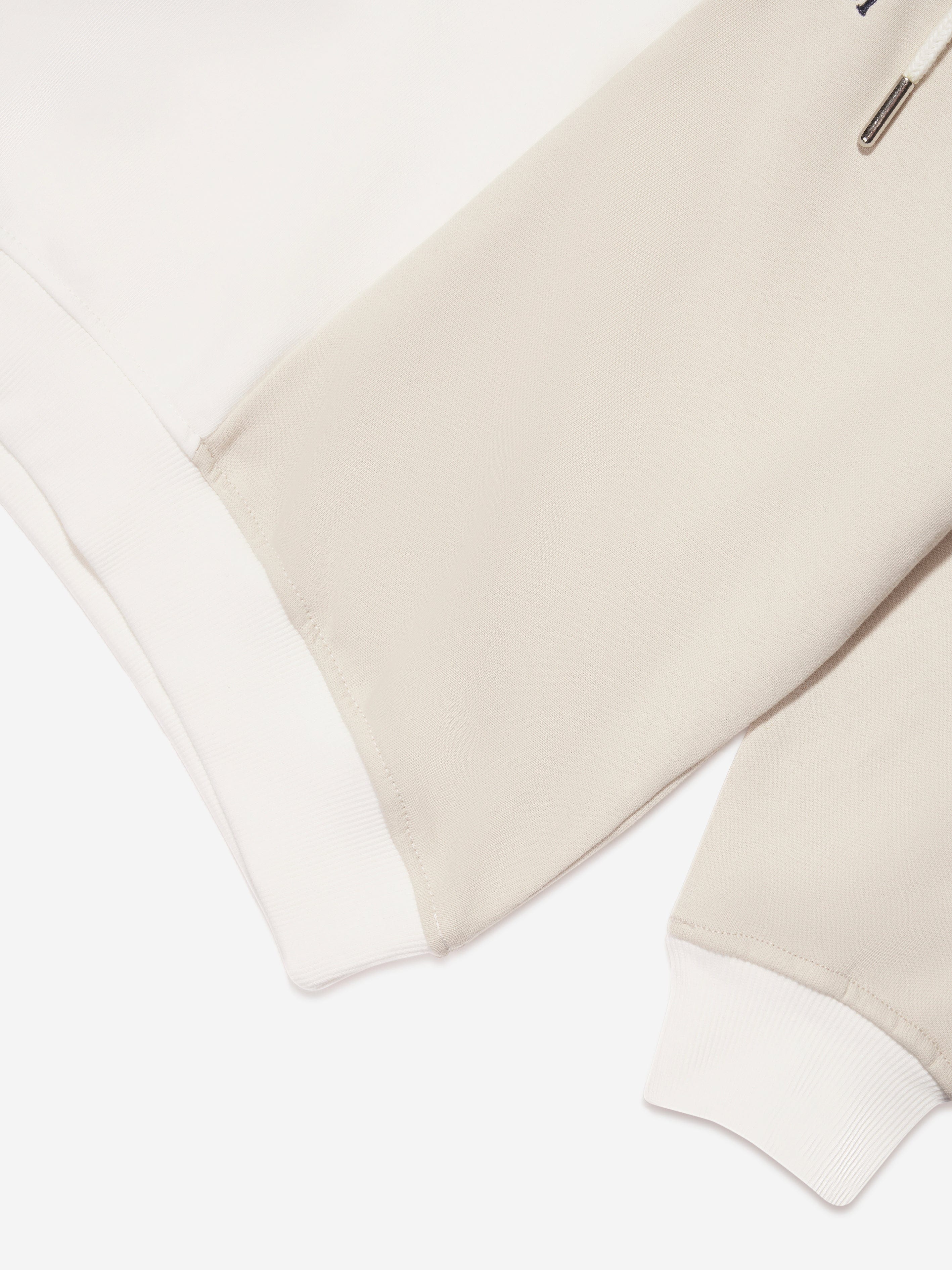 Trussardi Boys Ulak Hoodie in Ivory Collections For Sale