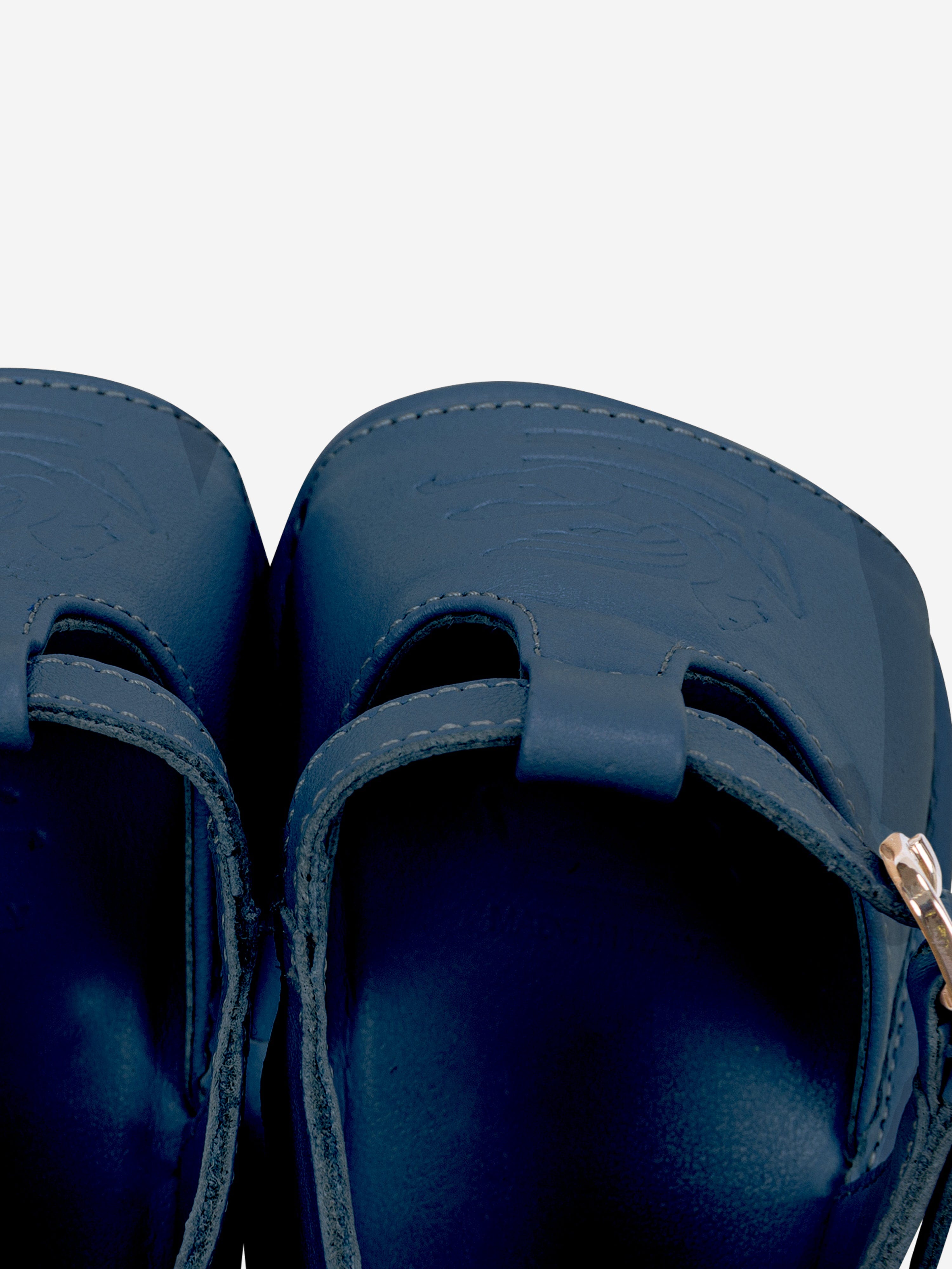 Etro Baby Boys Leather Logo Sandals in Navy Clearance Wide Range Of
