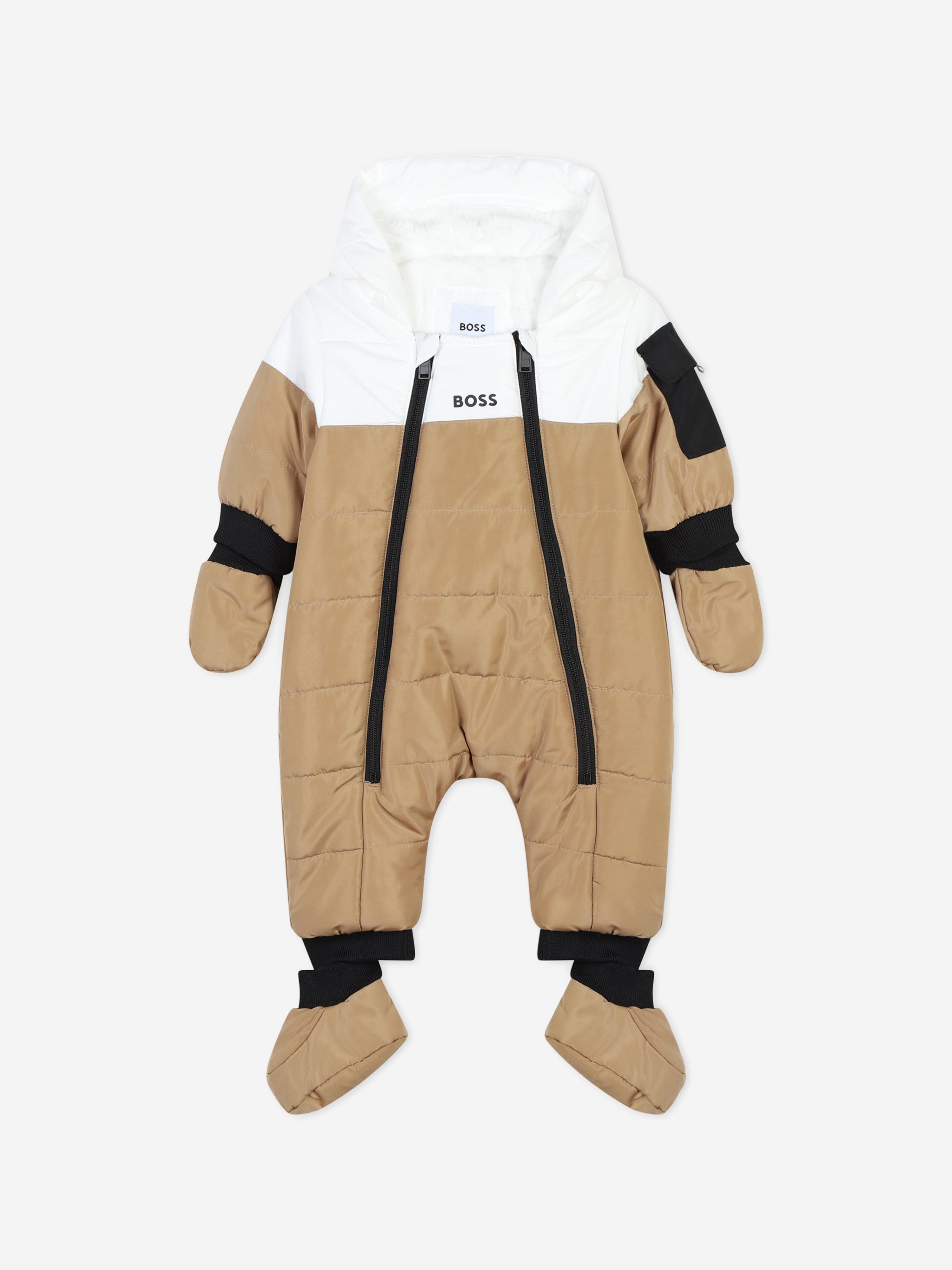 BOSS Baby Boys Snowsuit in Brown Outlet Store Cheap Online