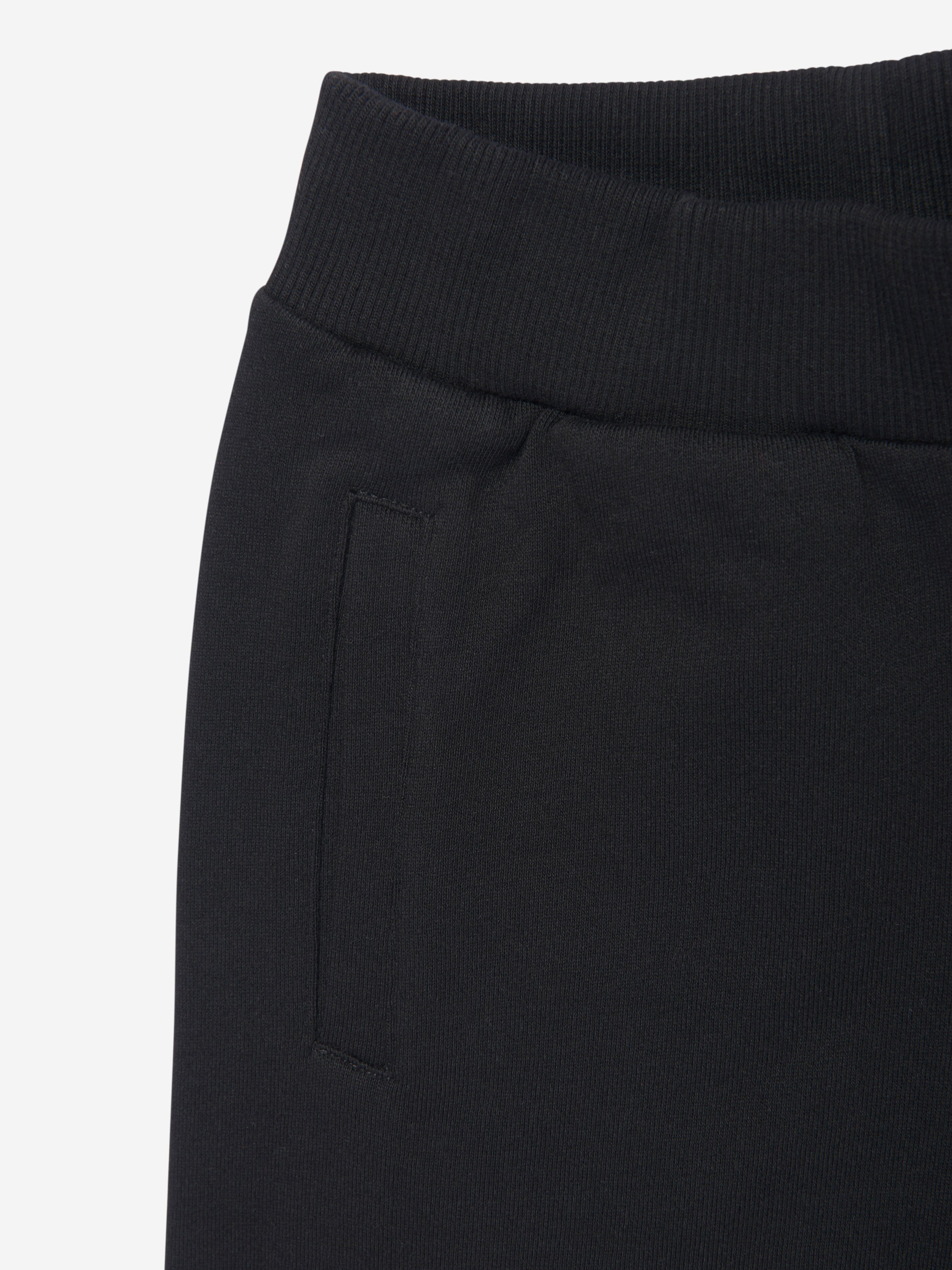 Balmain Boys Logo Jersey Shorts in Black Supply Cheap Pice