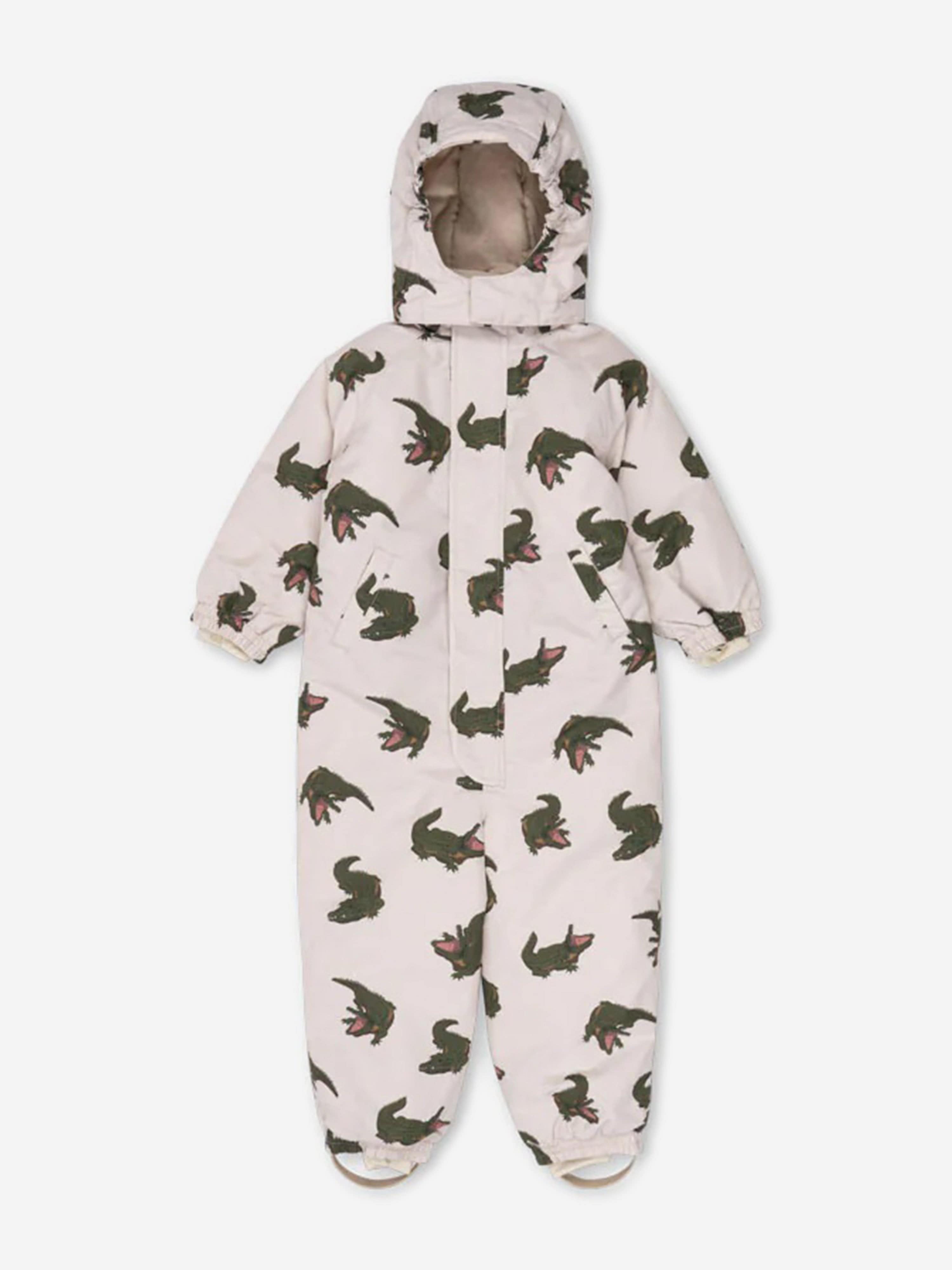 Konges Sljd Kids Crocodile Nohr Snowsuit in Ivory Clearance Footlocker Pictures