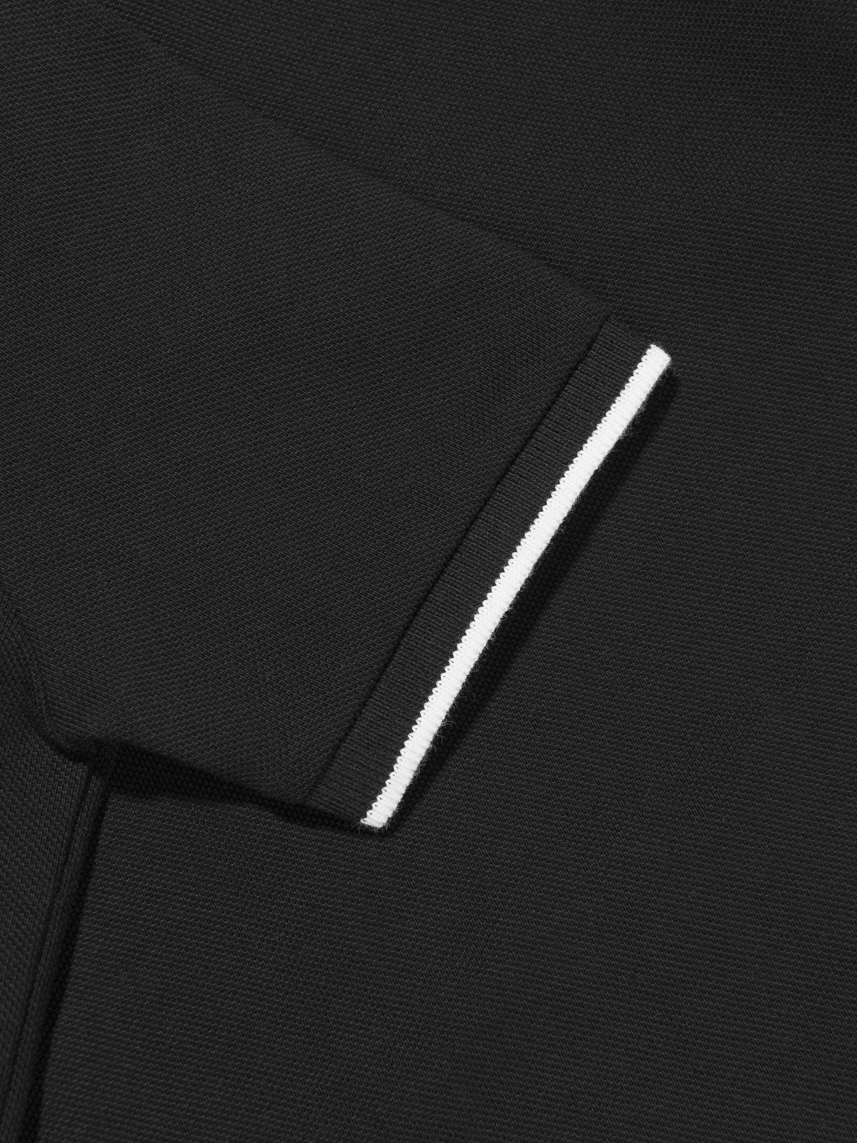 BOSS Boys Logo Polo Shirt in Black Free Shipping Fast Delivery