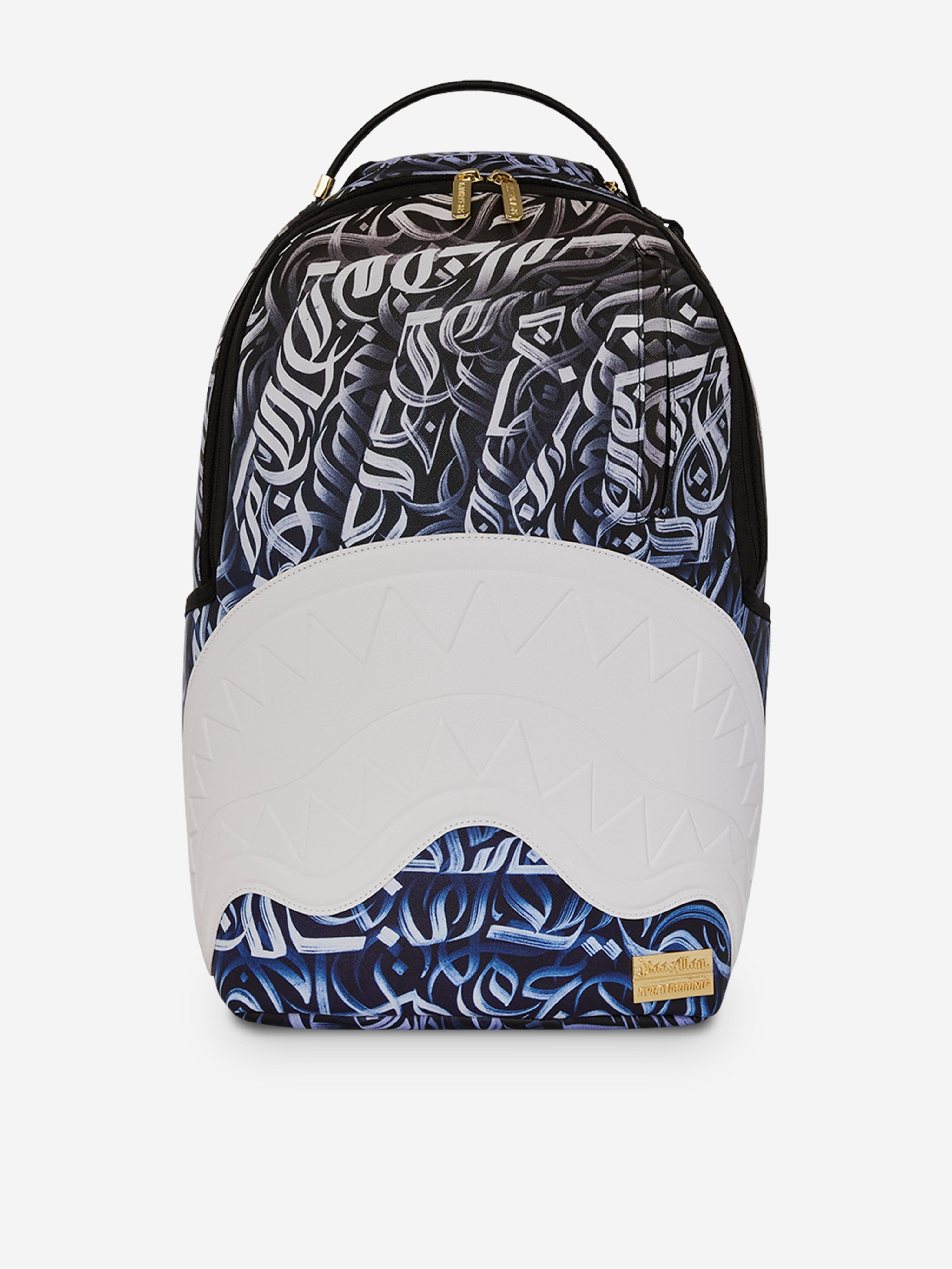 Sprayground Kids Diaa Allam DLXSV Backpack in Blue (45.72cm) Outlet Get To Buy