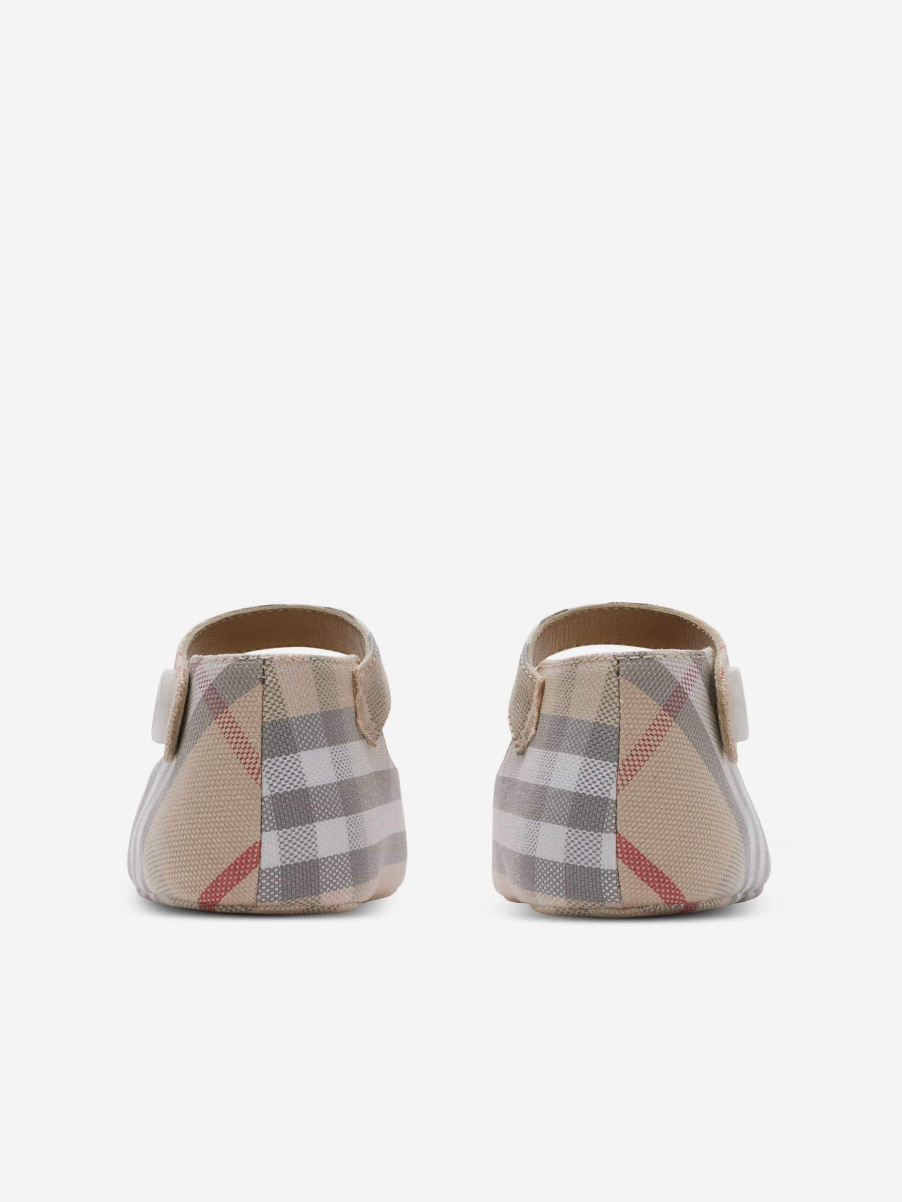 Burberry Baby Girls Taylor Pre-Walker Shoes in Beige Cheap Websites