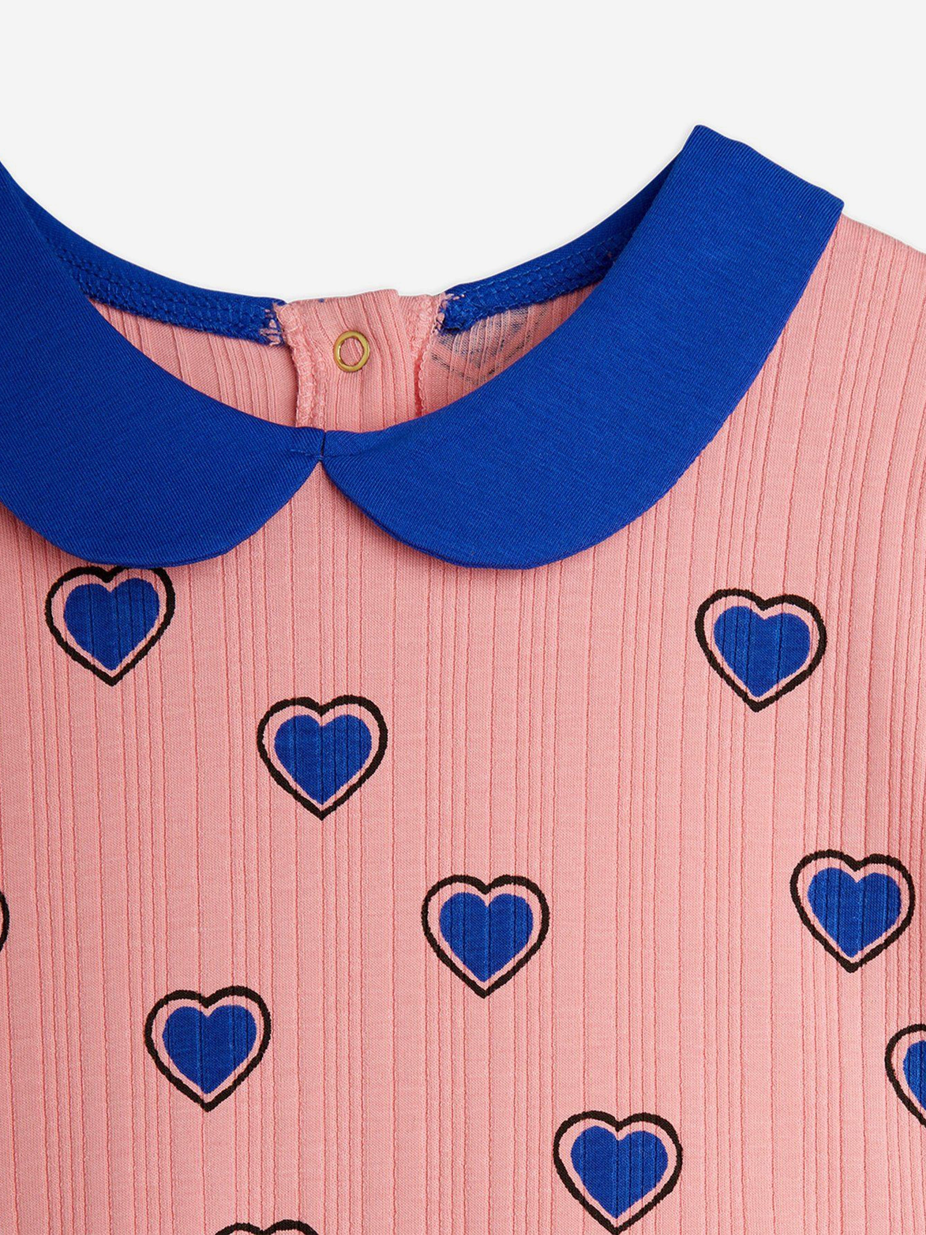 Girls Hearts AOP Dress in Pink Visa Payment