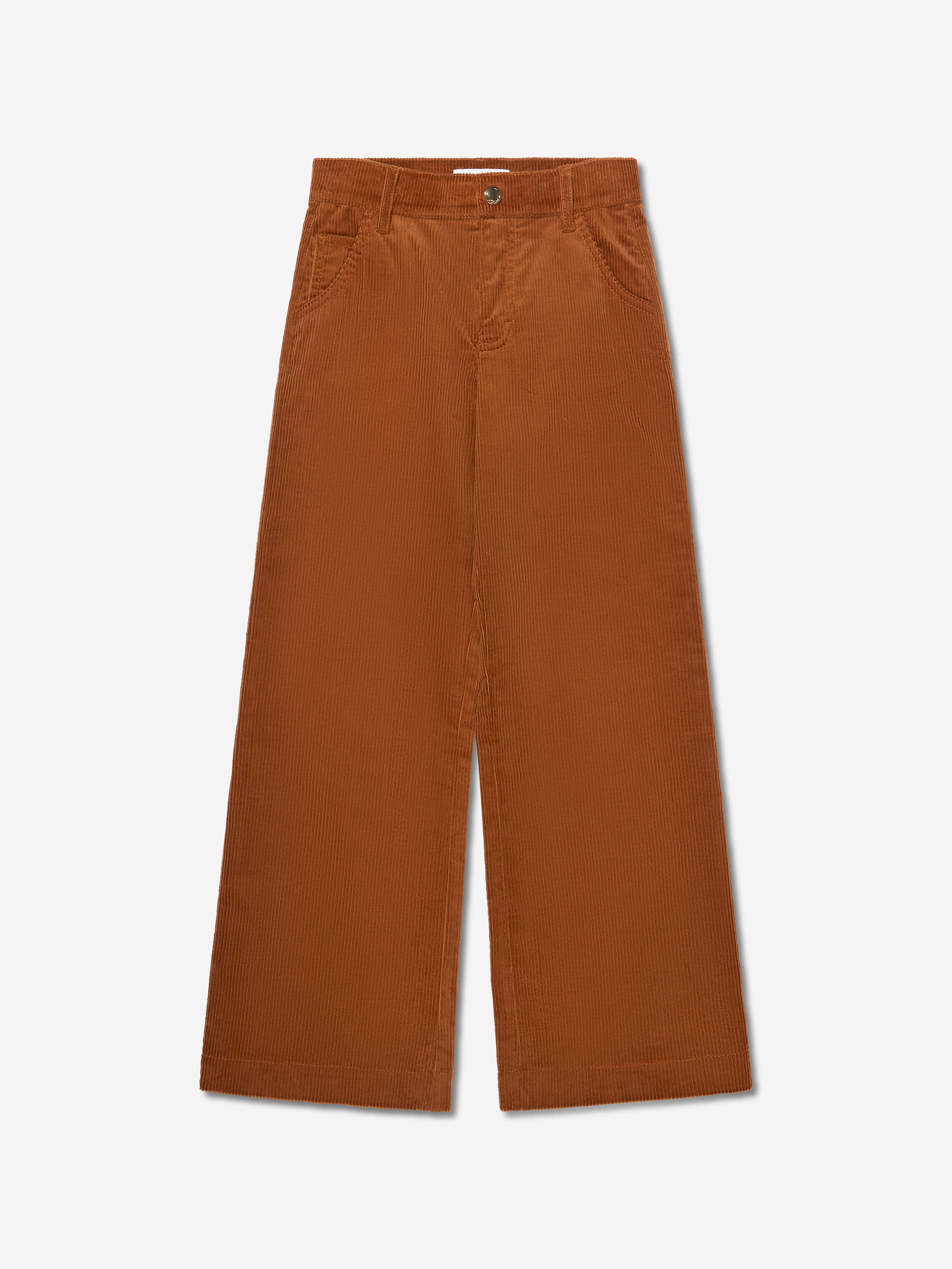 Chlo¨¦ Girls Corduroy Trousers in Brown Reliable Sale Online