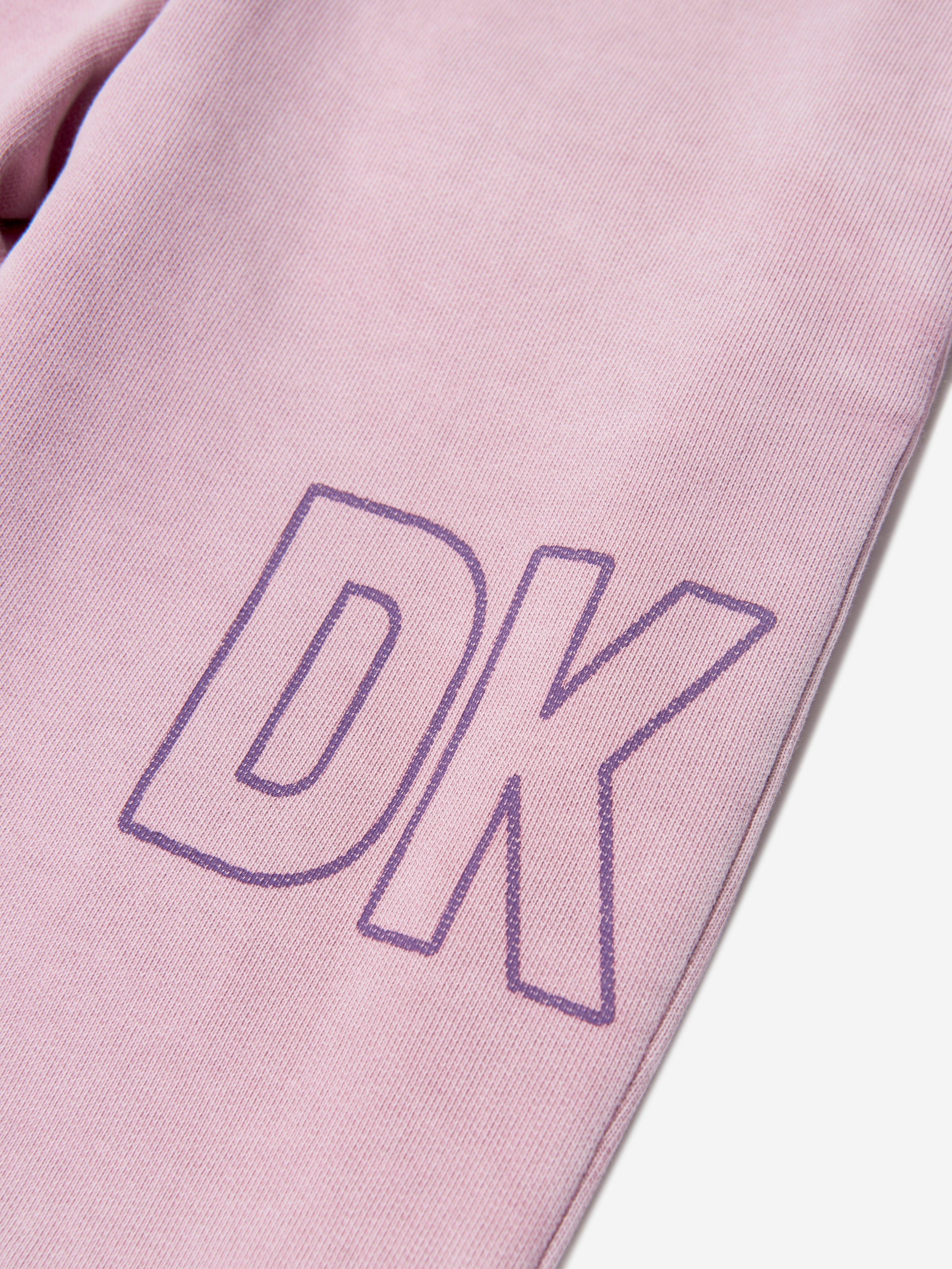 DKNY Kids Logo Joggers in Purple Sale 100% Authentic
