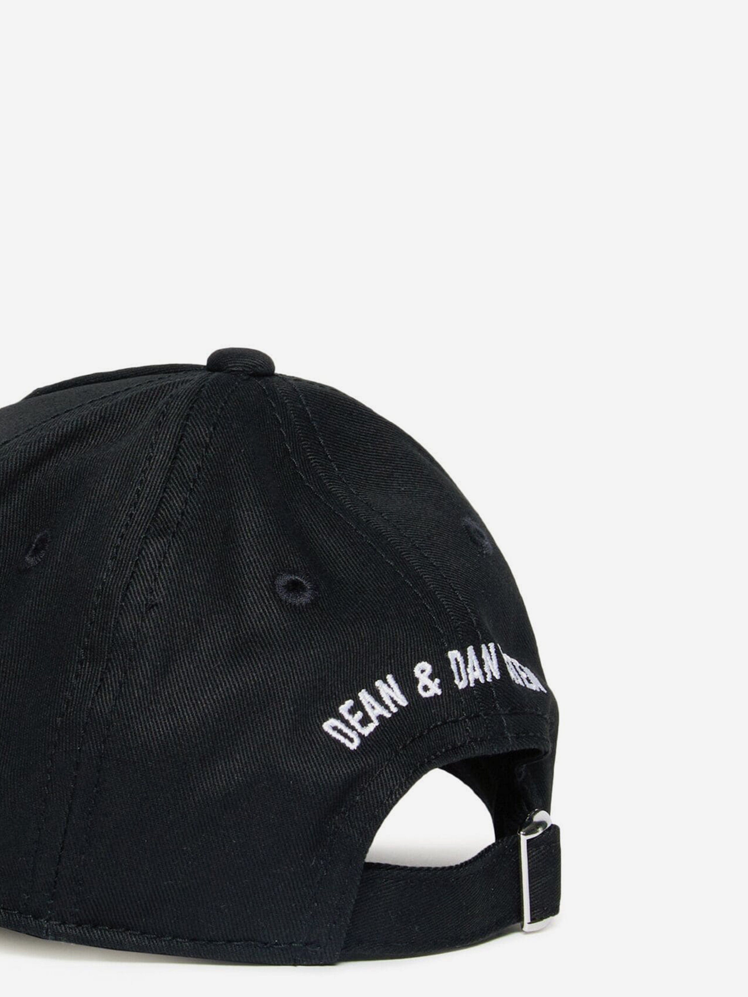 Dsquared2 Kids Icon Logo Cap in Black Cheap Footlocker Finishline