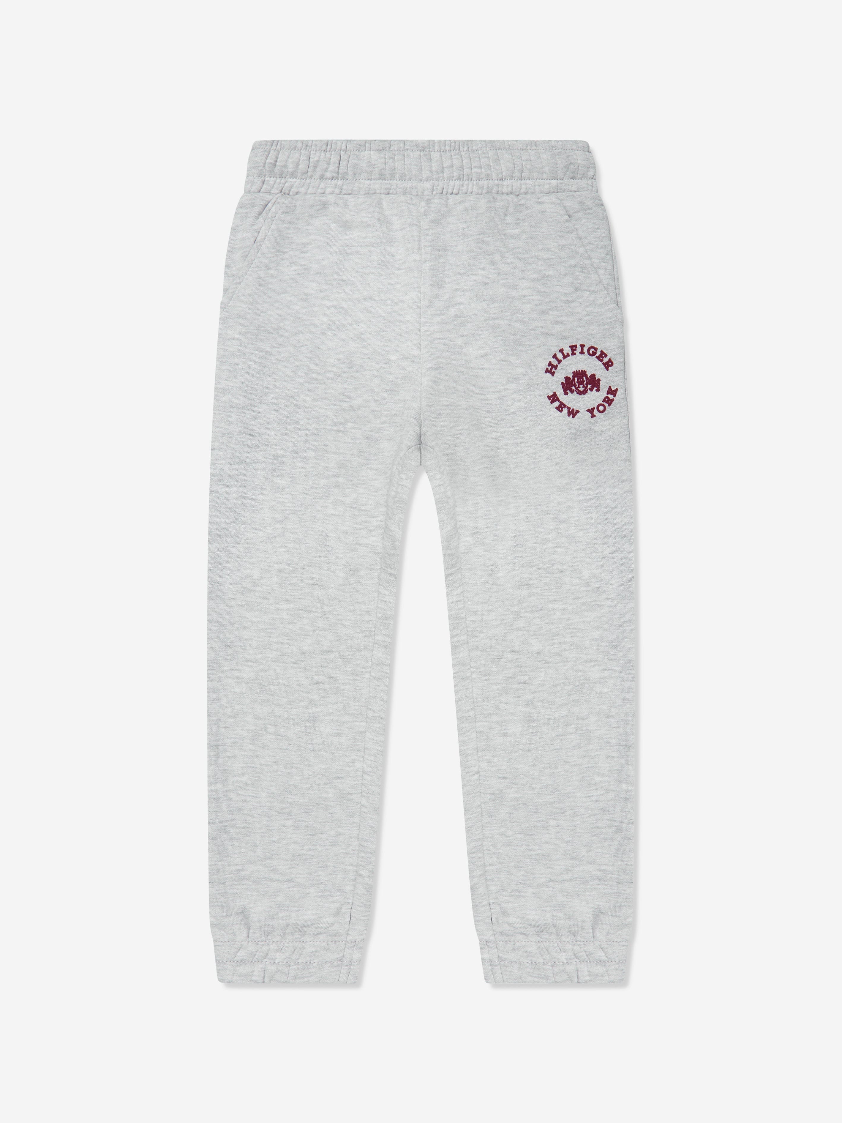 Tommy Hilfiger Girls Hilfiger Crest Varsity Sweatpants in Grey In China