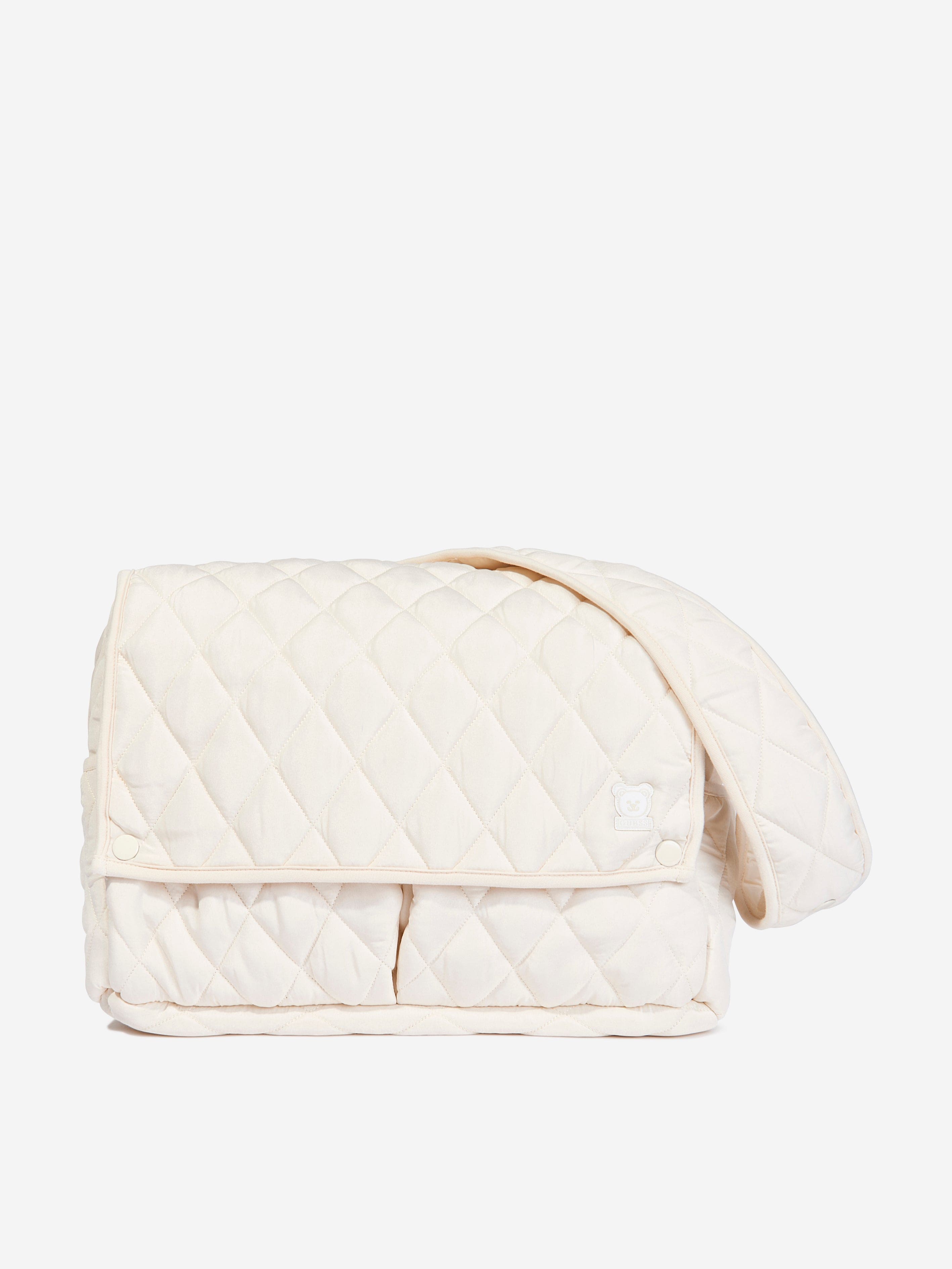 Guess Baby Quilted Changing Bag in Beige (38cm) Good Selling Cheap Pice