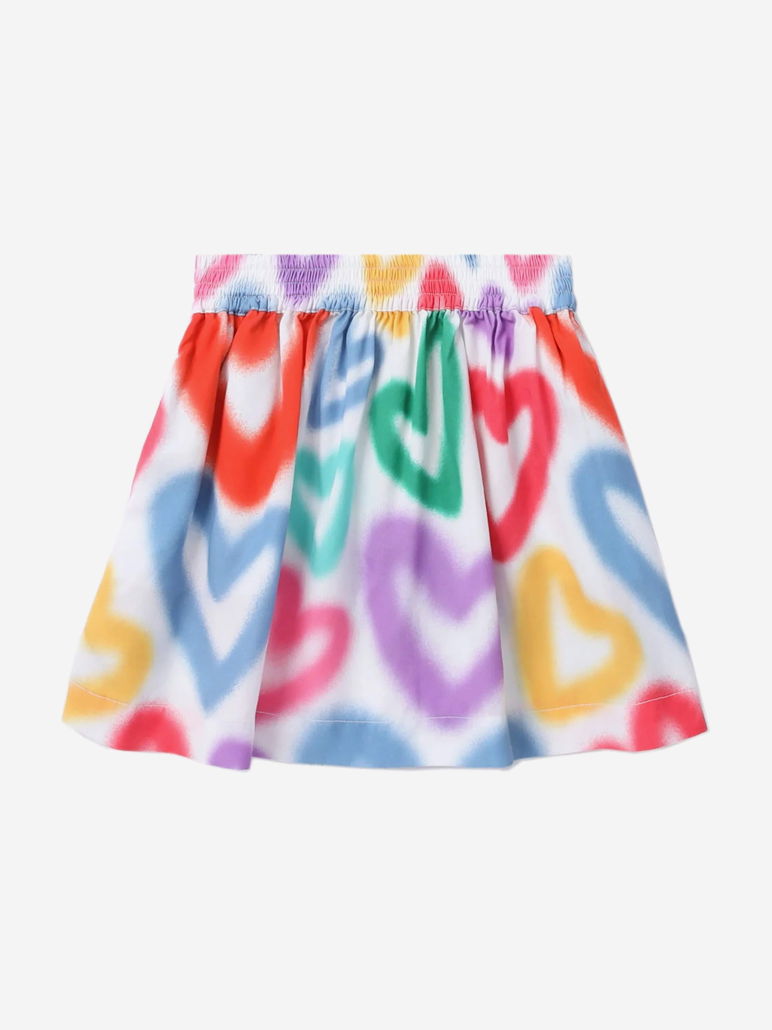 Girls Heart Skirt in Multilcolour Cheap Sale Outlet Locations