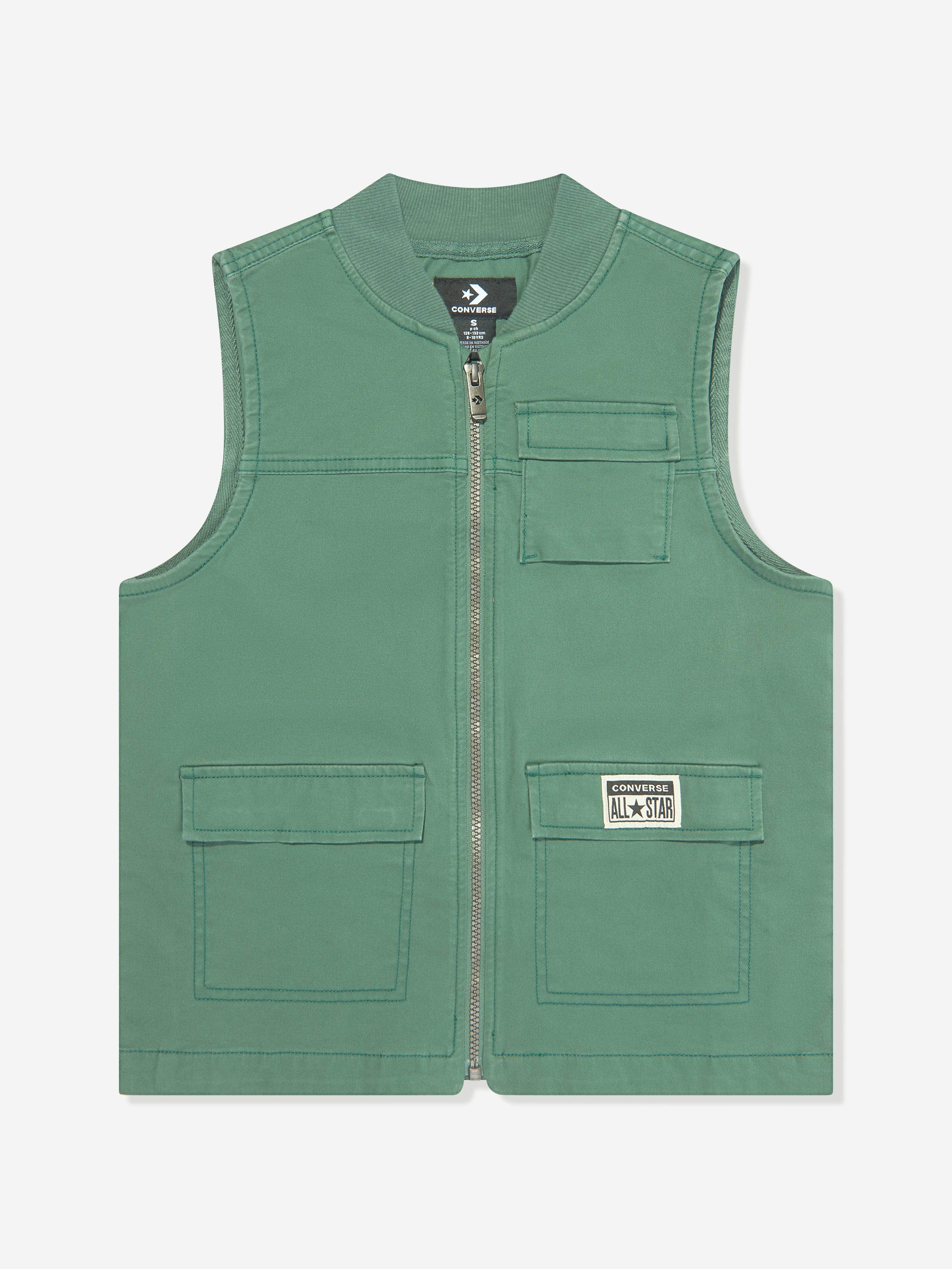 Converse Boys Lifestyle Gilet in Green Explore Online