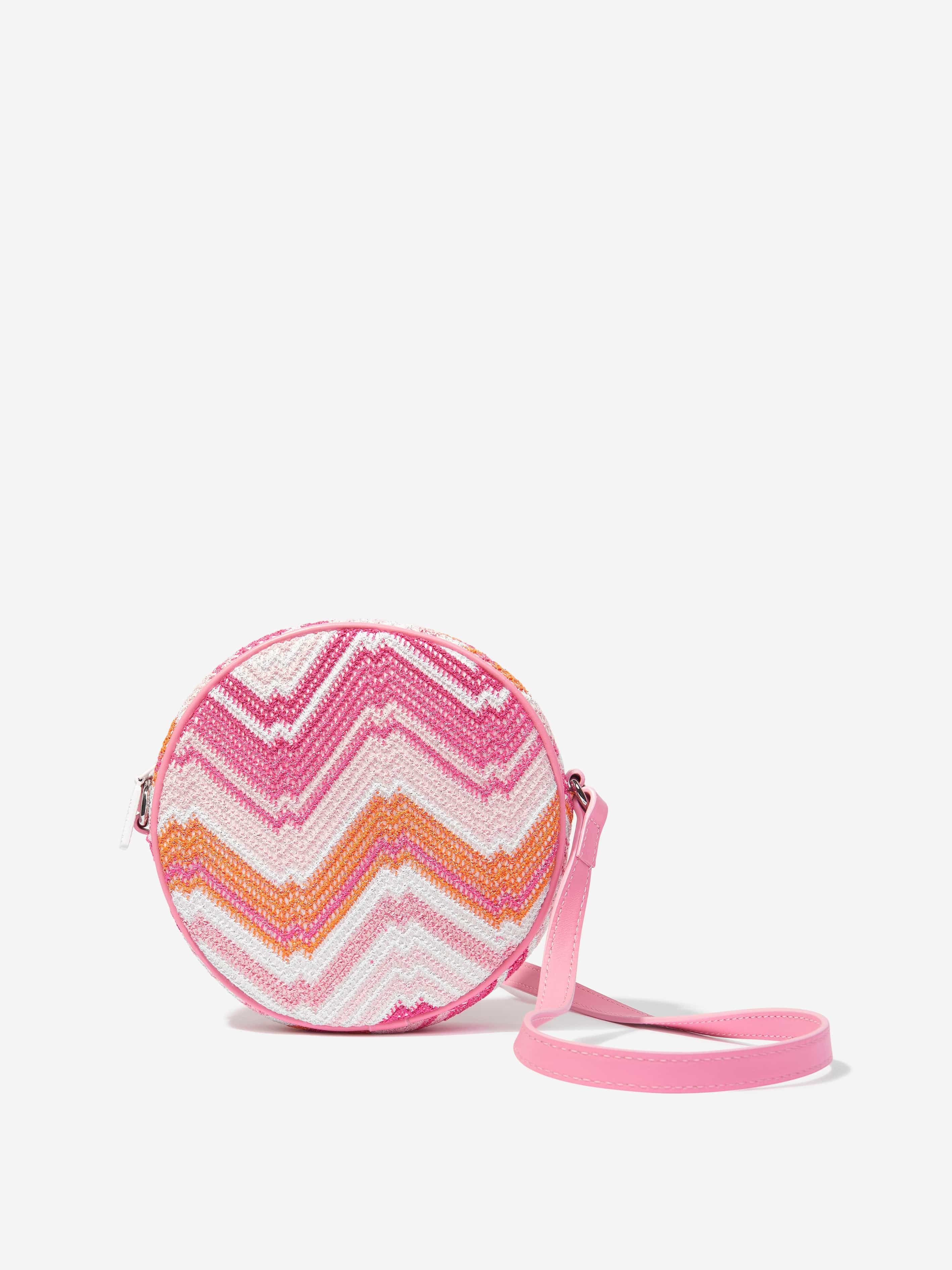 Girls Zigzag Shoulder Bag in Multicolour (20cm) With Mastercard Online