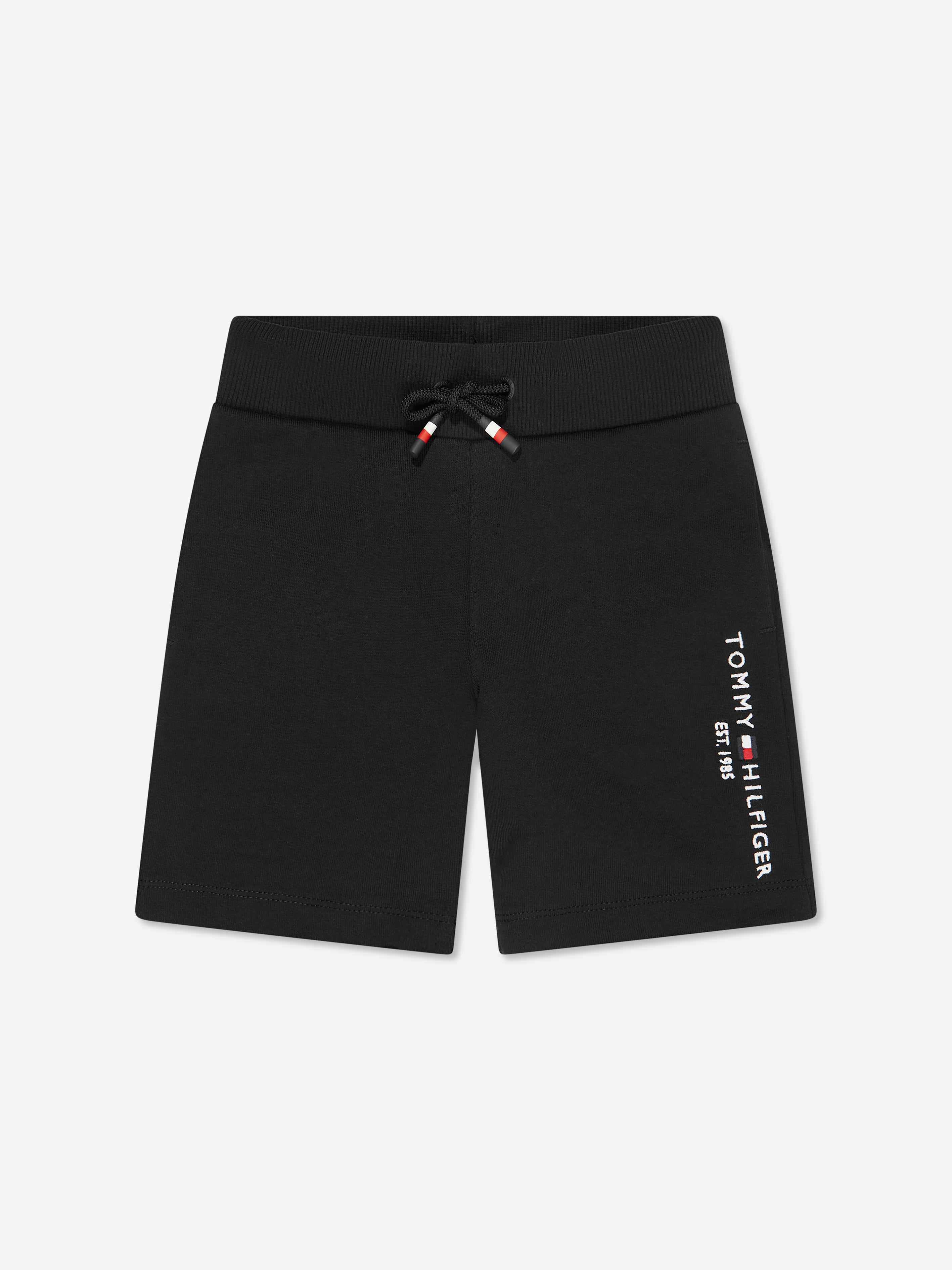 Tommy Hilfiger Boys Essential Sweat Shorts in Black Sale Amazing Pice
