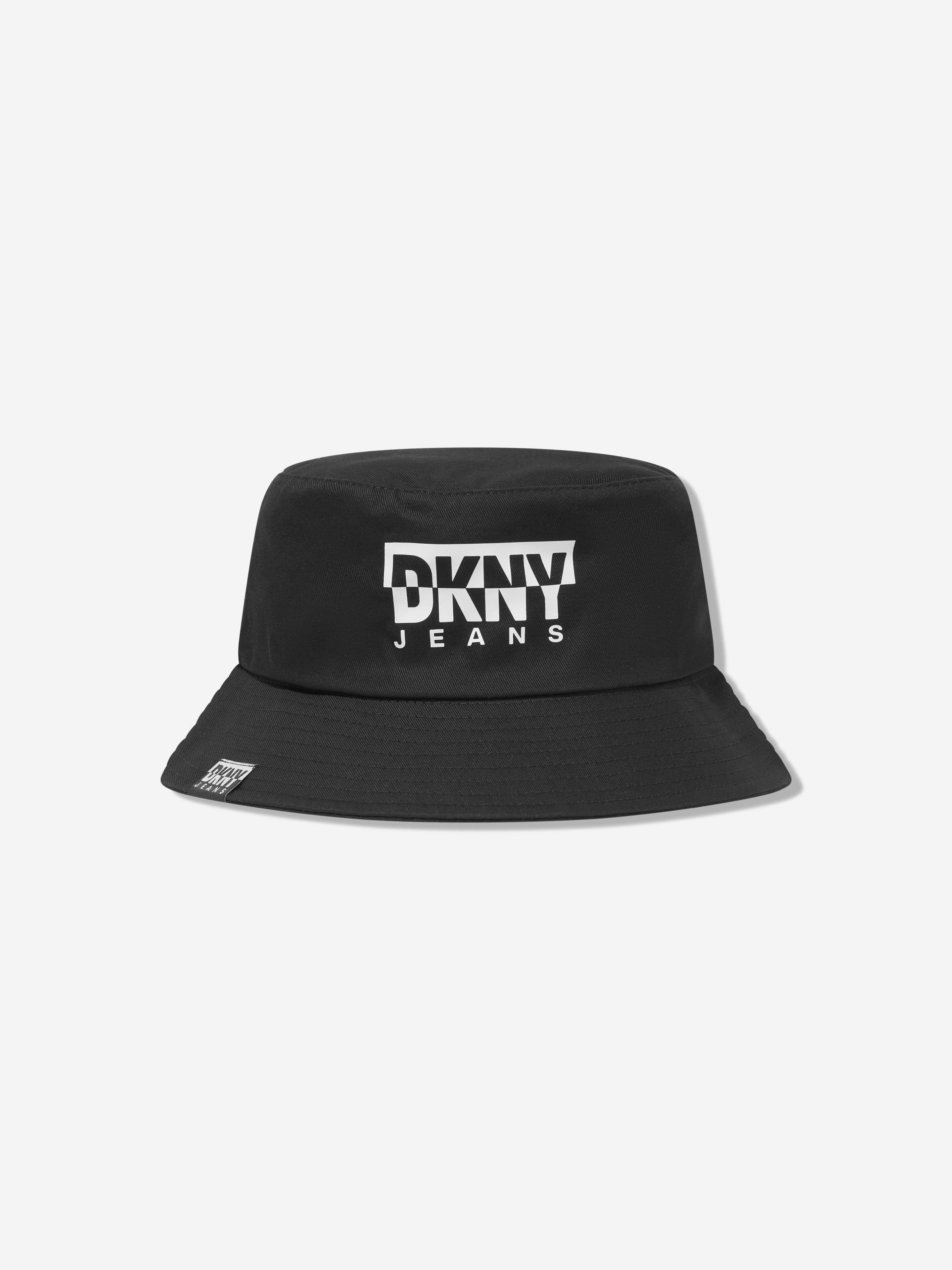 DKNY Boys Logo Bucket Hat in Black Sale Choice