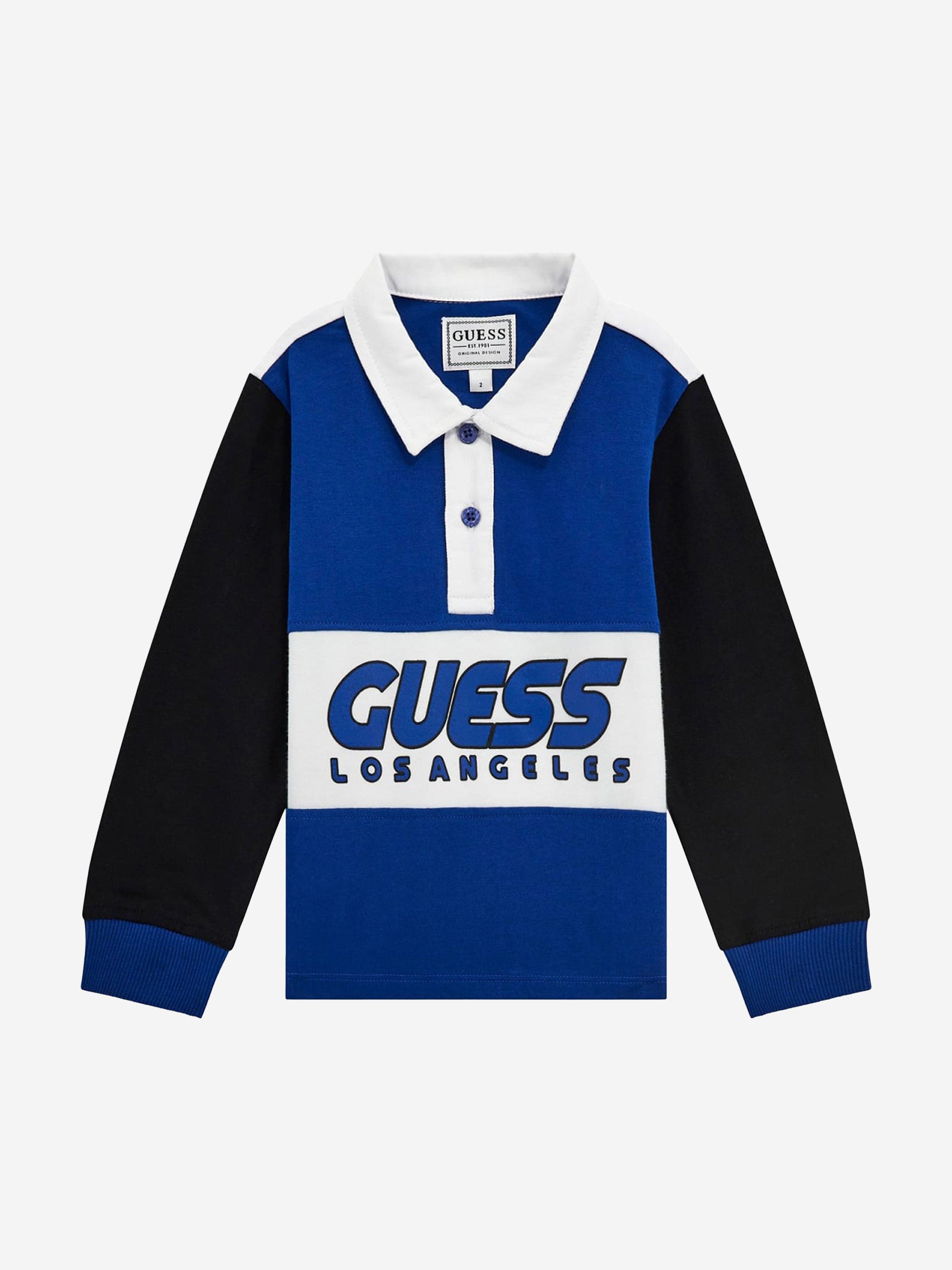 Boys Heavy Jersey Polo Shirt in Blue Largest Supplier Cheap Pice