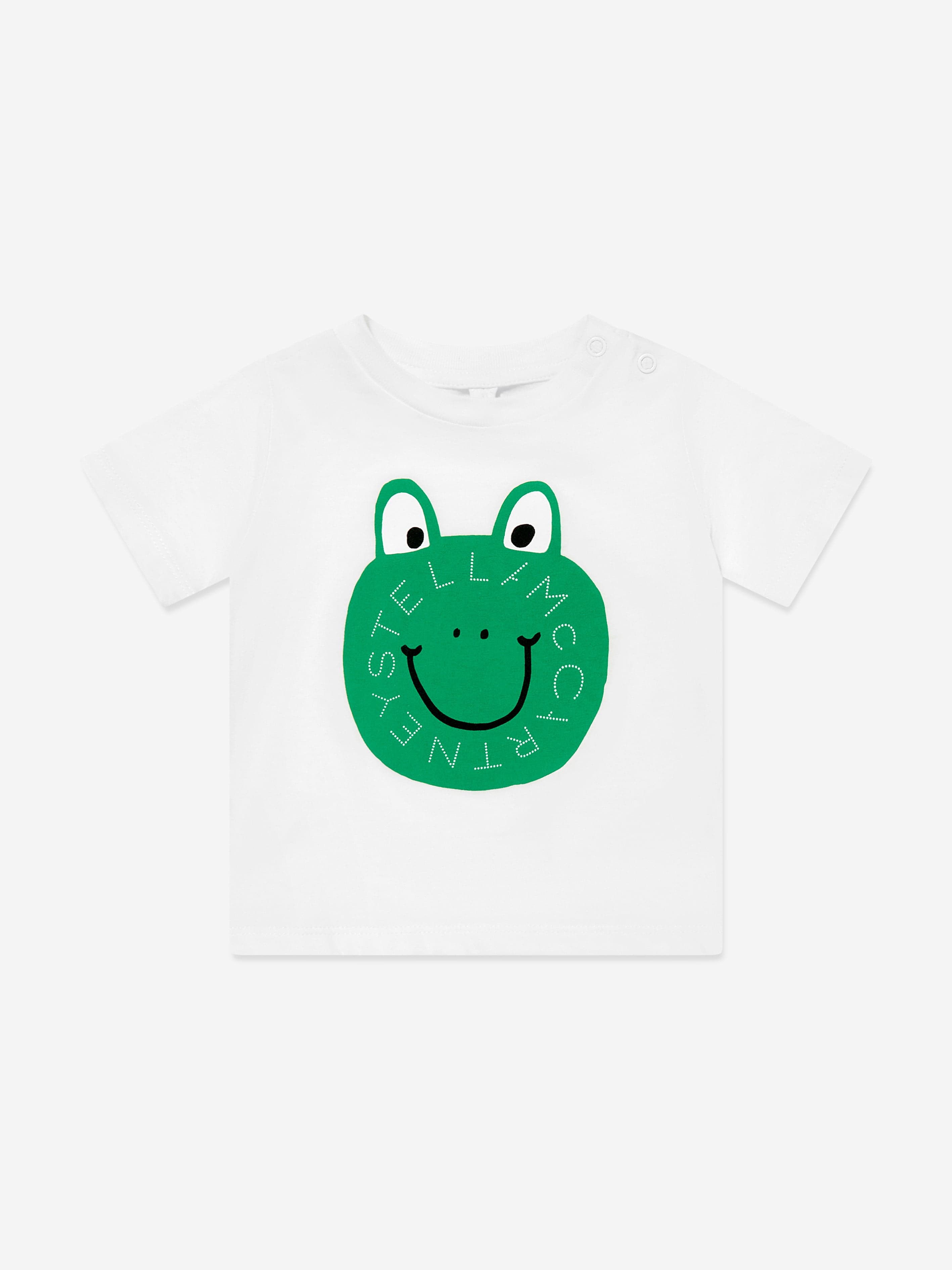 Baby Boys Frog Logo T-Shirt in Ivory Cheap Best Store To Get