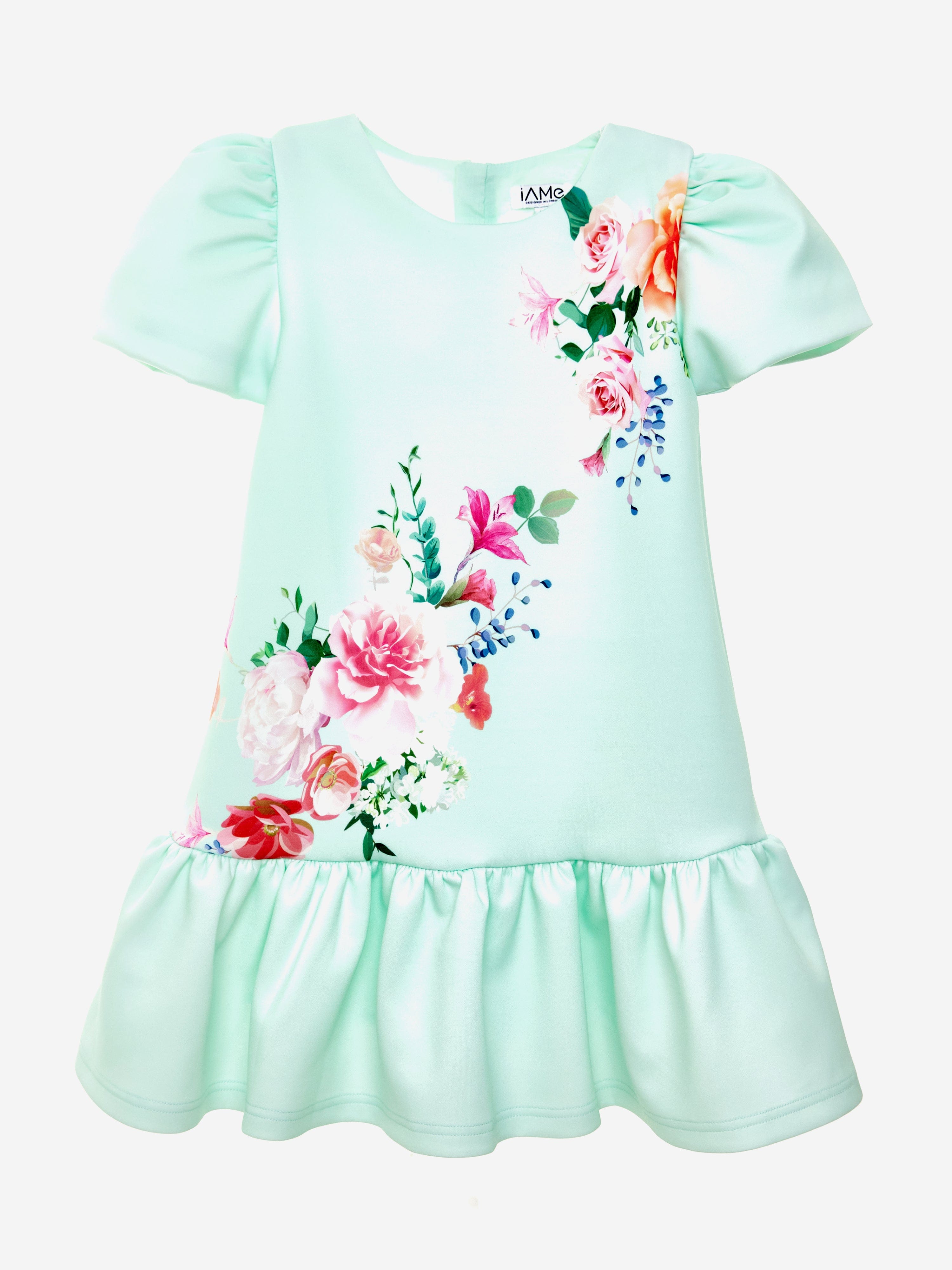 Girls Spring Breeze Dress in Green Outlet Free Shipping Authentic
