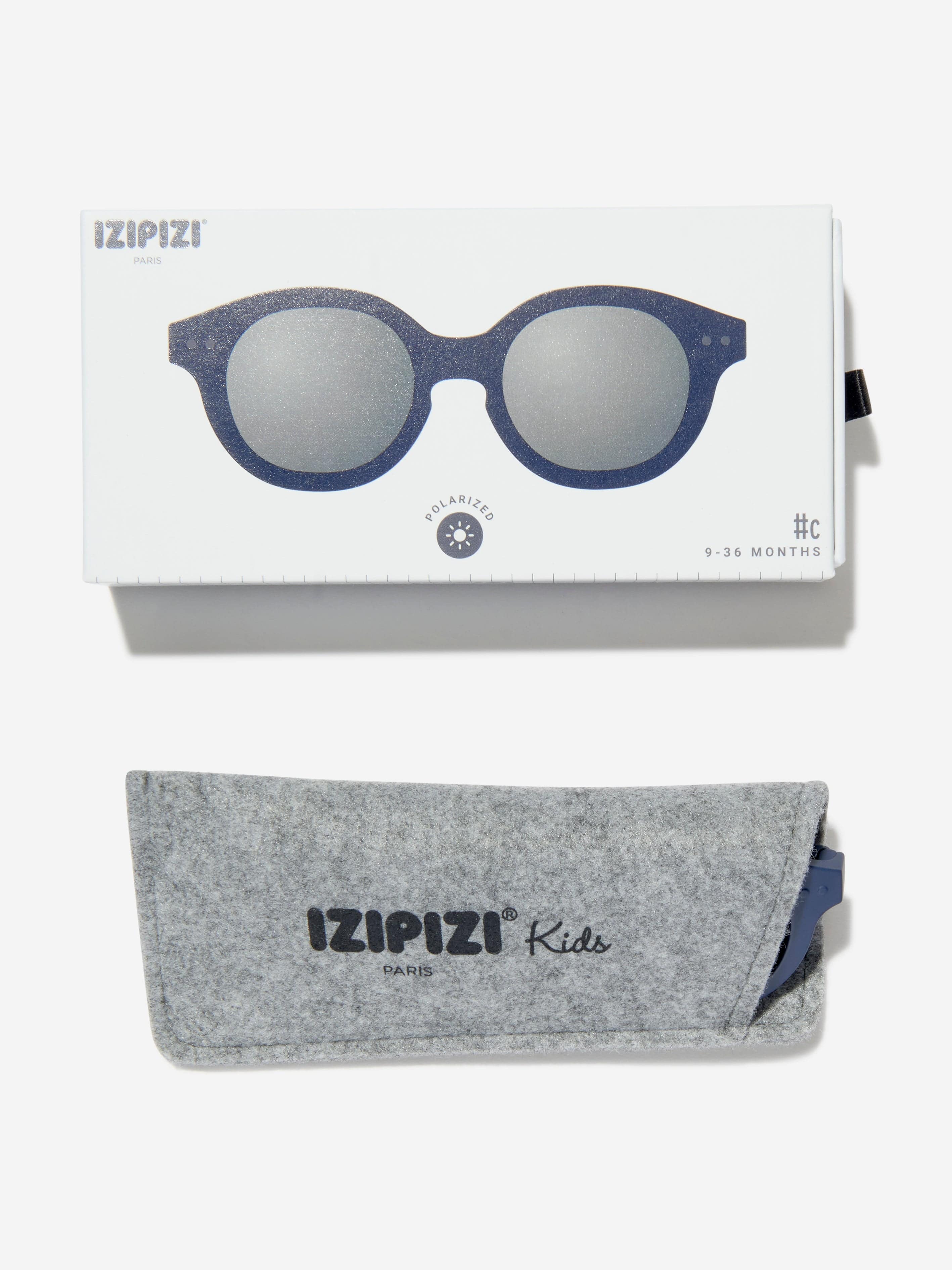 Izipizi Kids Retro Mini Sunglasses in Navy Cheap Sale Best Store To Get