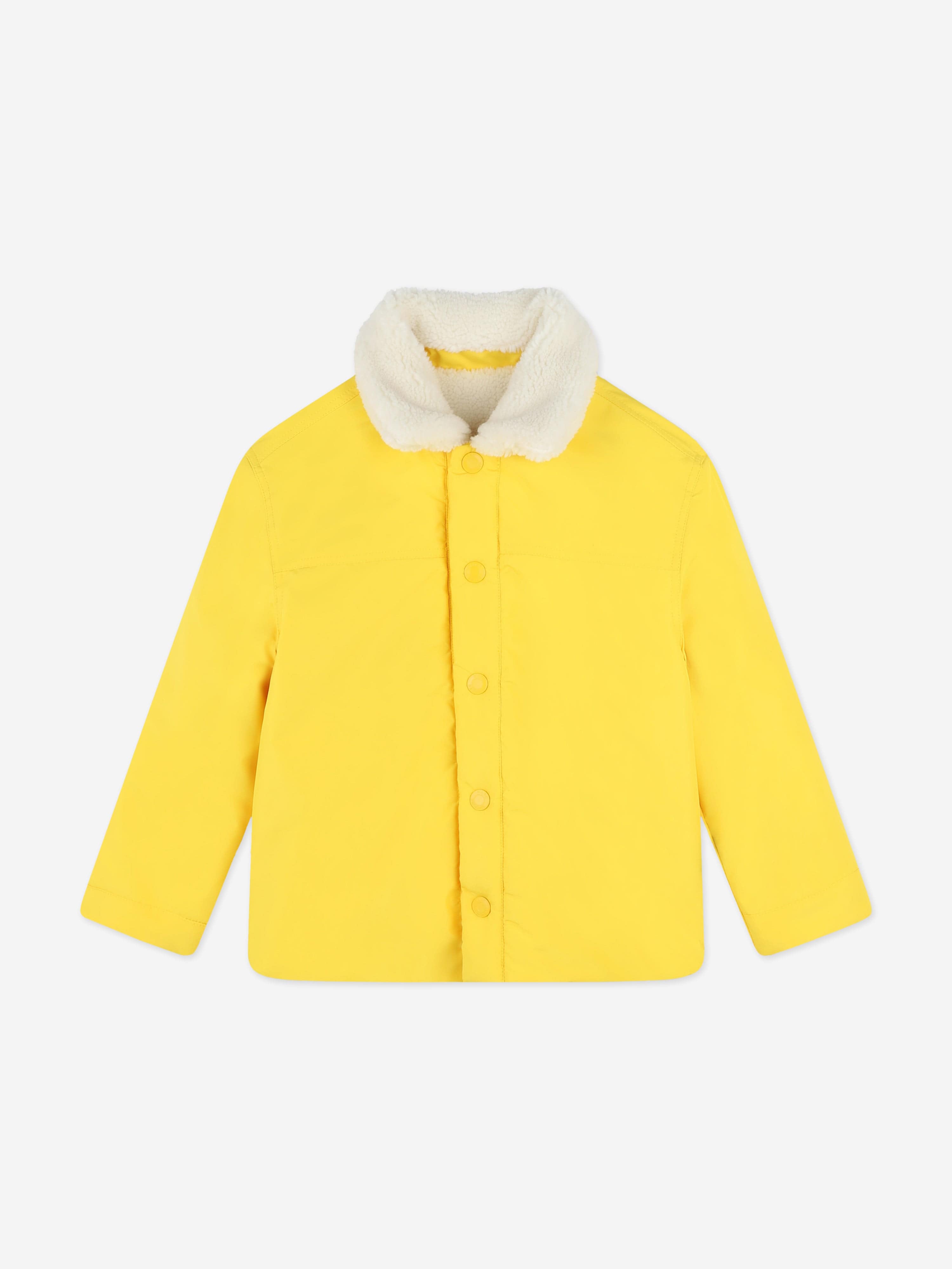 MARC JACOBS Kids Smiley Reversible Jacket in Ivory Extremely For Sale