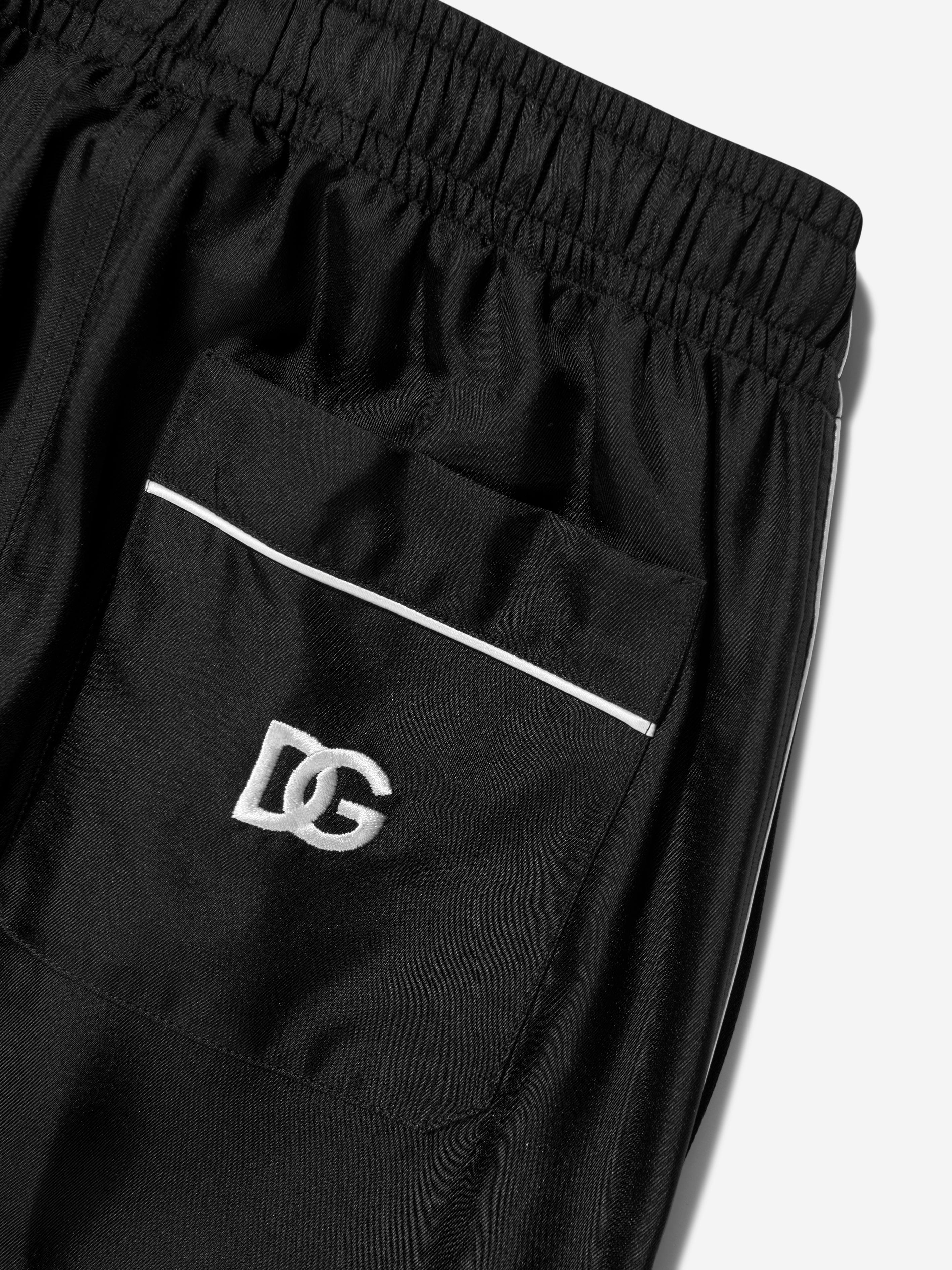 Dolce & Gabbana Boys Silk Pyjama Bottoms in Black Visit New For Sale