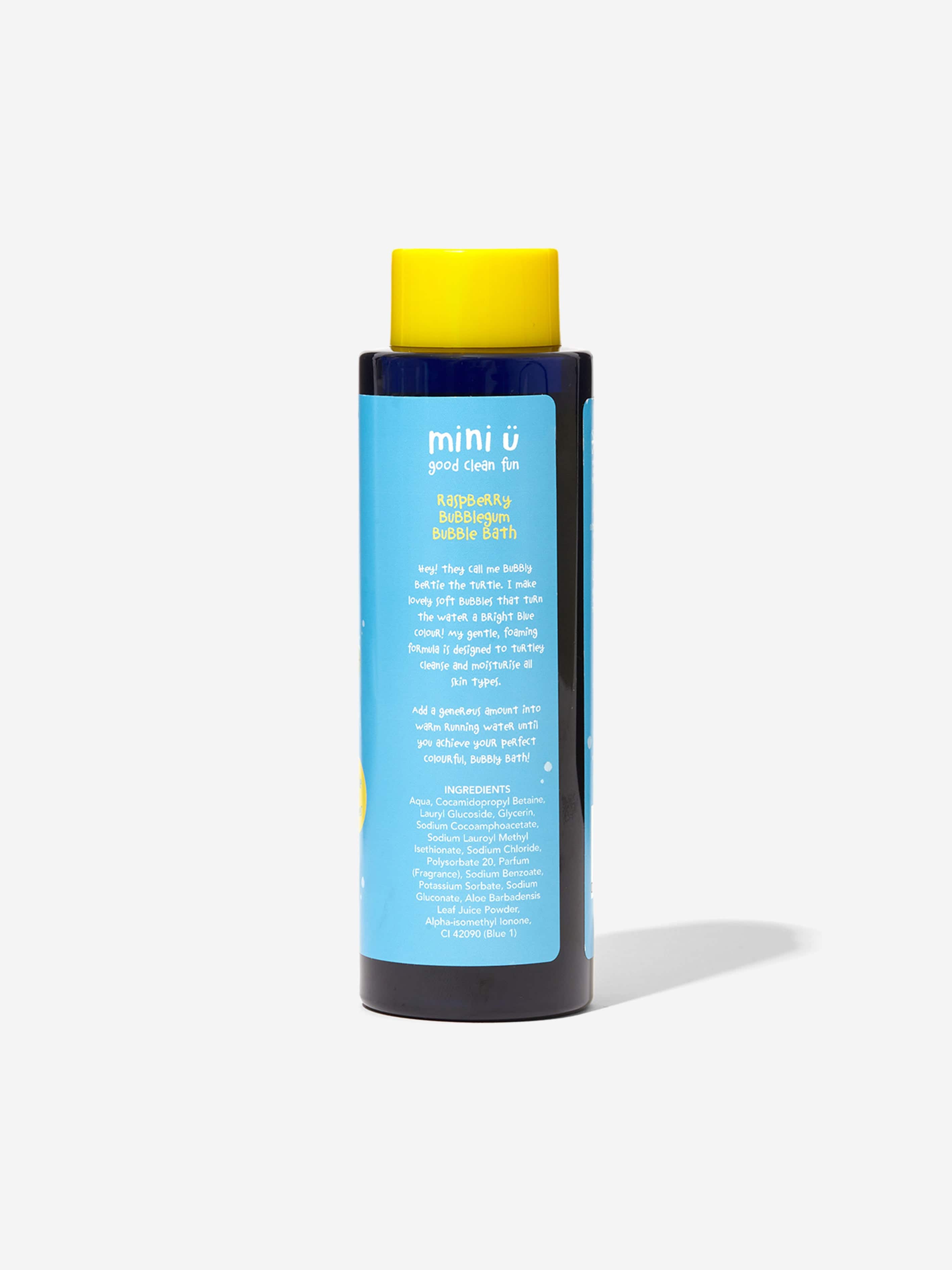 Mini U Kids Raspberry Bubblegum Bubble Bath in Blue Cheapest Pice Cheap Pice