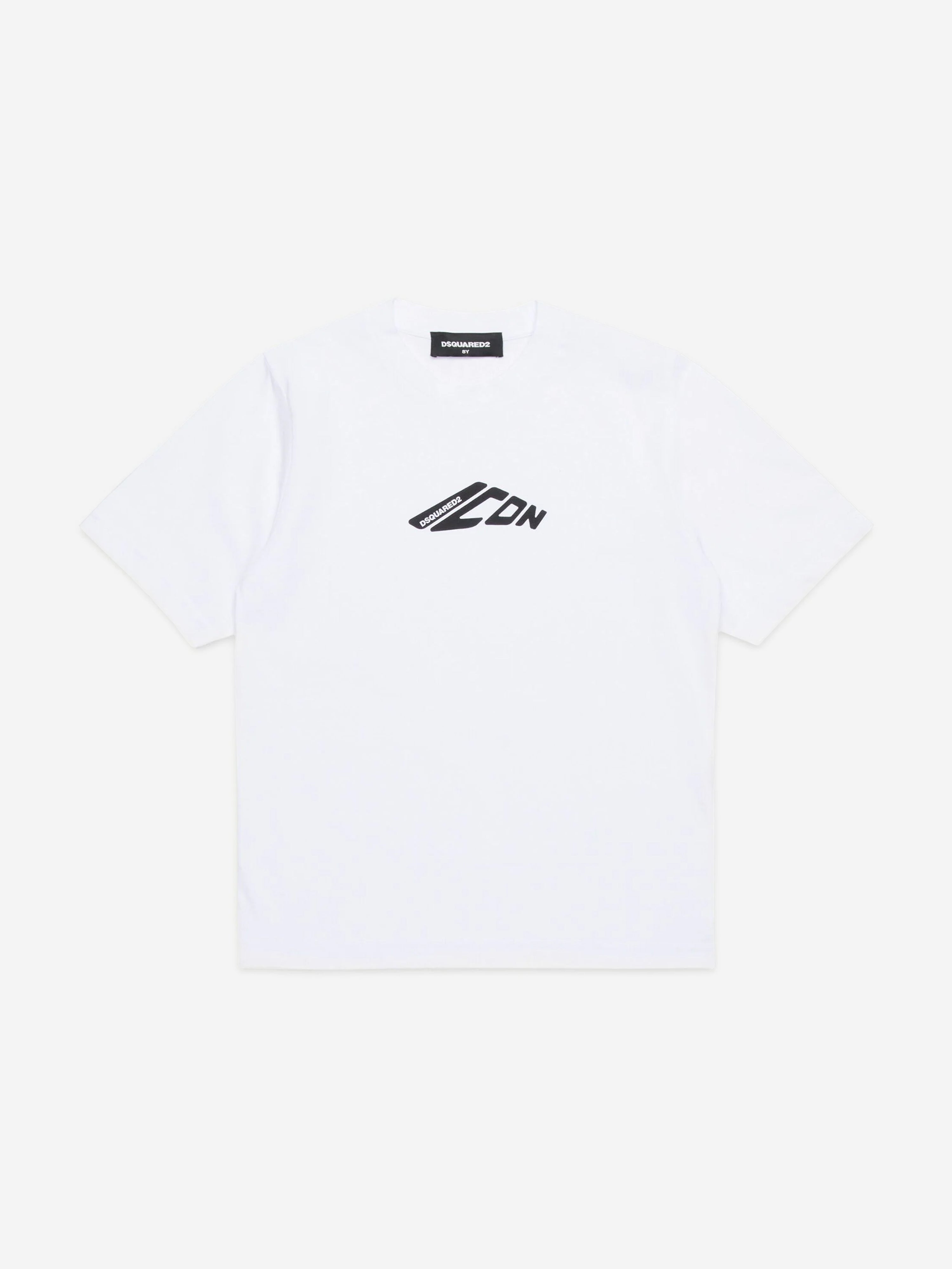Dsquared2 Kids Icon Logo T-Shirt in White Reliable Sale Online