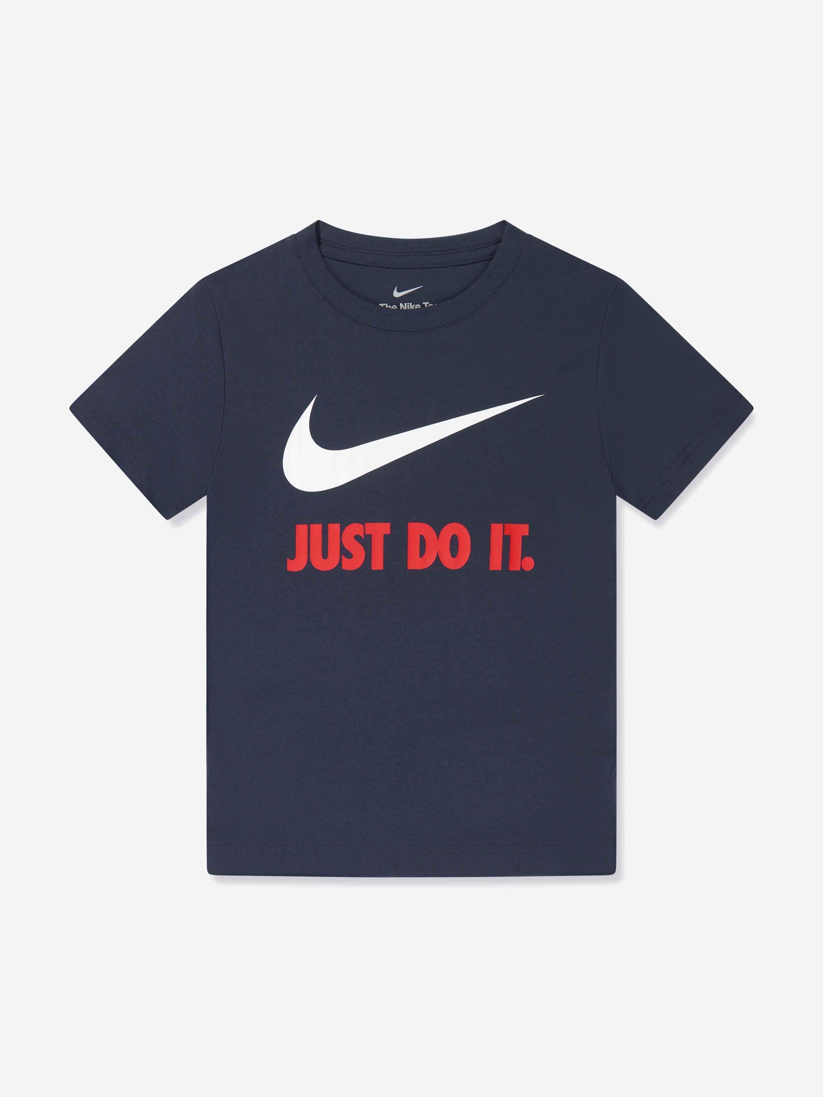Nike Boys Swoosh JDI T-Shirt in Navy Buy Cheap Discount