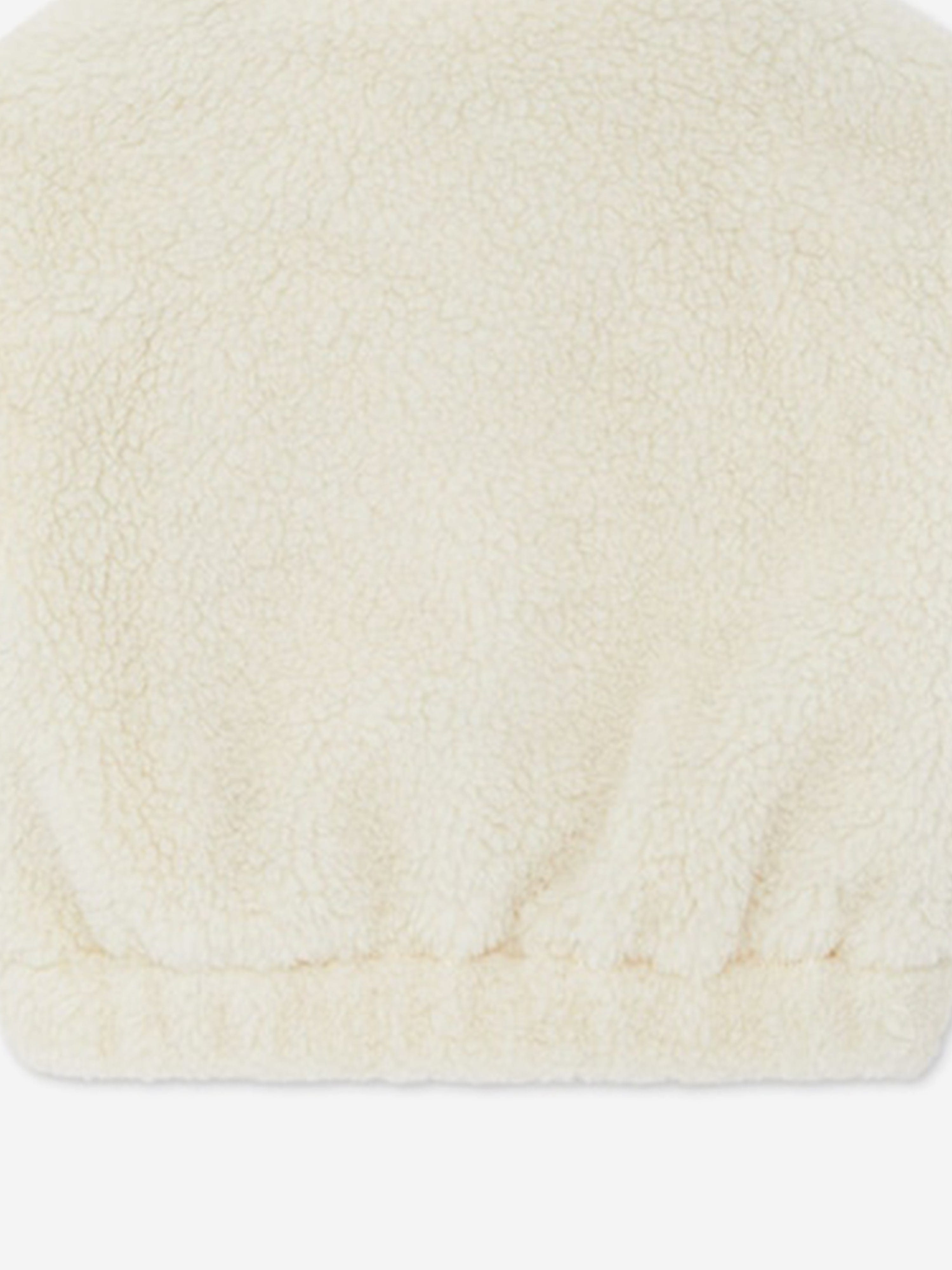 Fendi Baby Teddy Jacket in Ivory Official For Sale