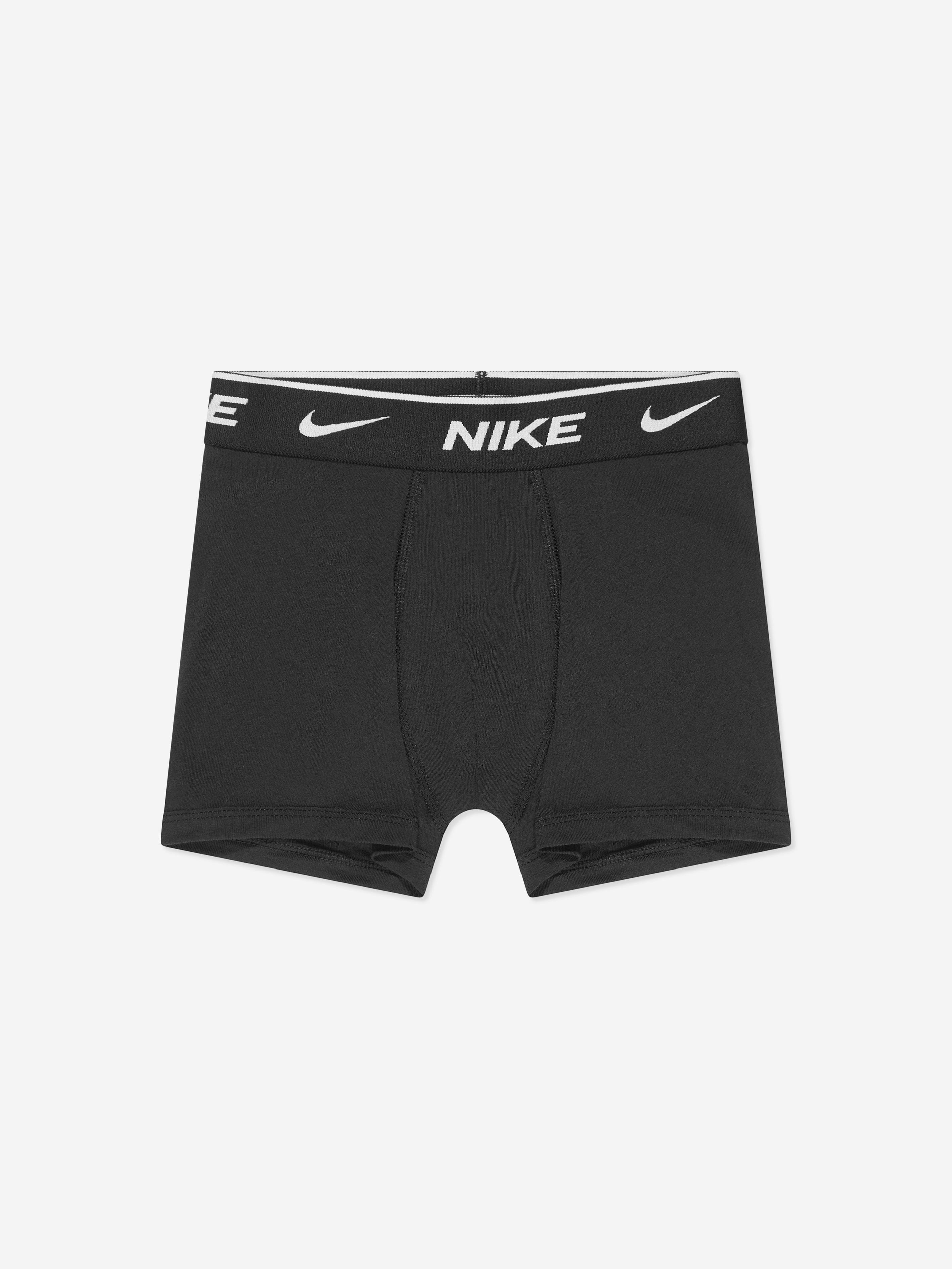 Nike Boys 3 Pack Essential Boxer Shorts Set in Black Sale Wide Range Of
