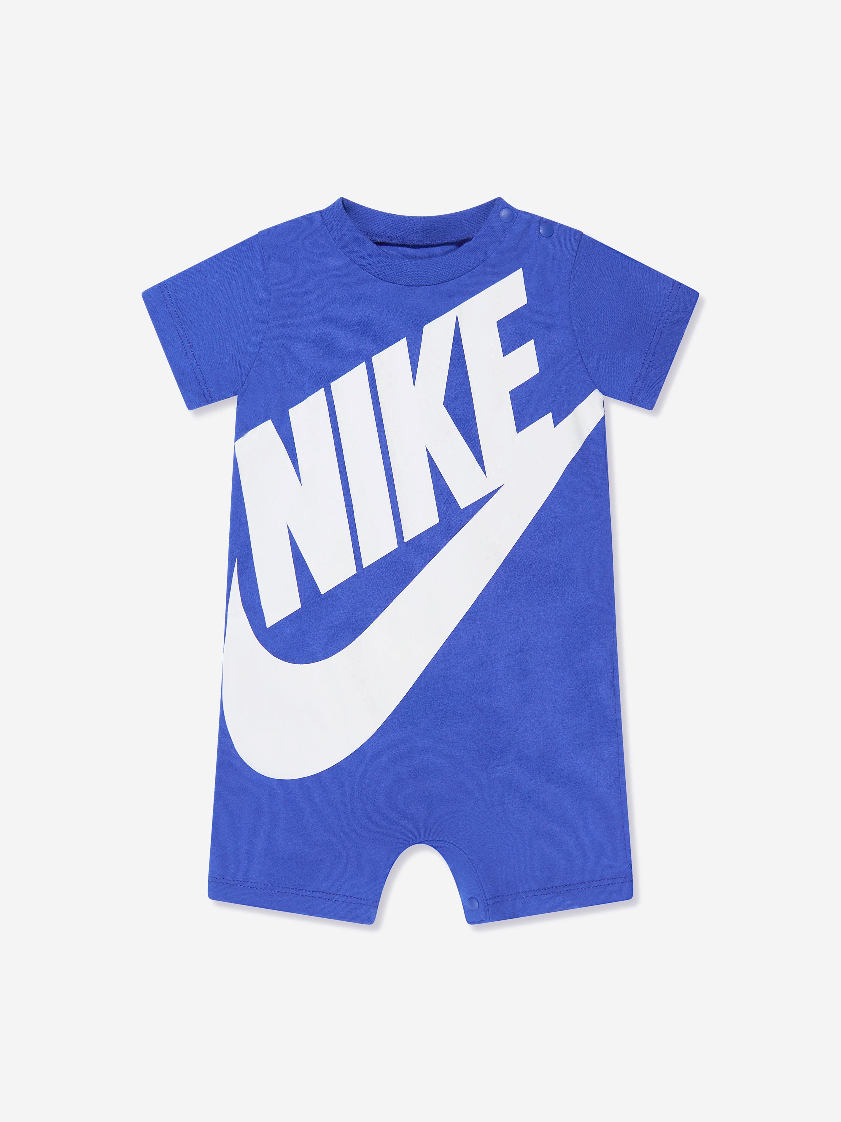 Nike Baby Boys Futura Romper in Blue Perfect Sale Online