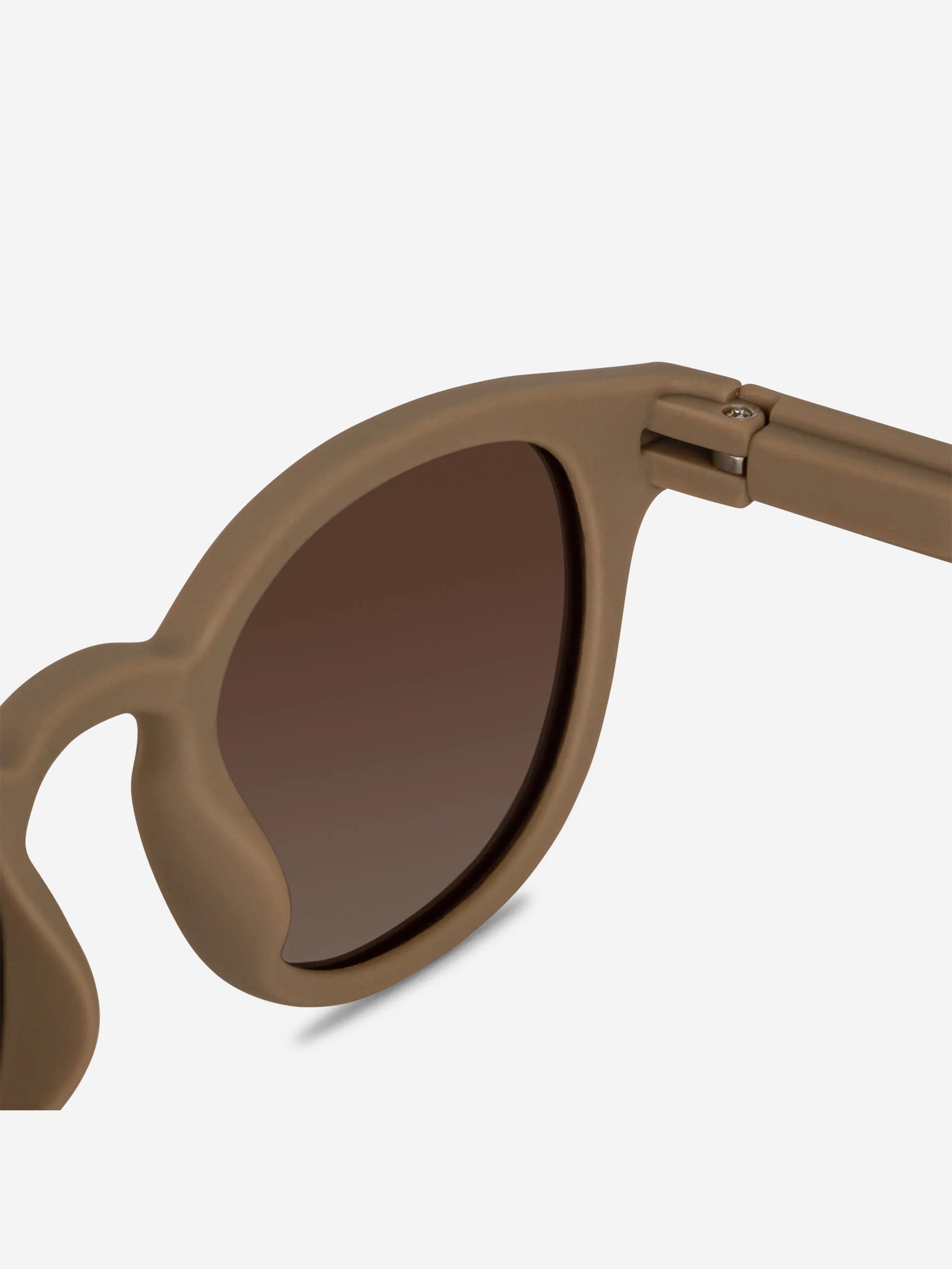 Konges Sljd Kids Tiger Sunglasses in Brown (Frame 13.8cm) Free Shipping Best