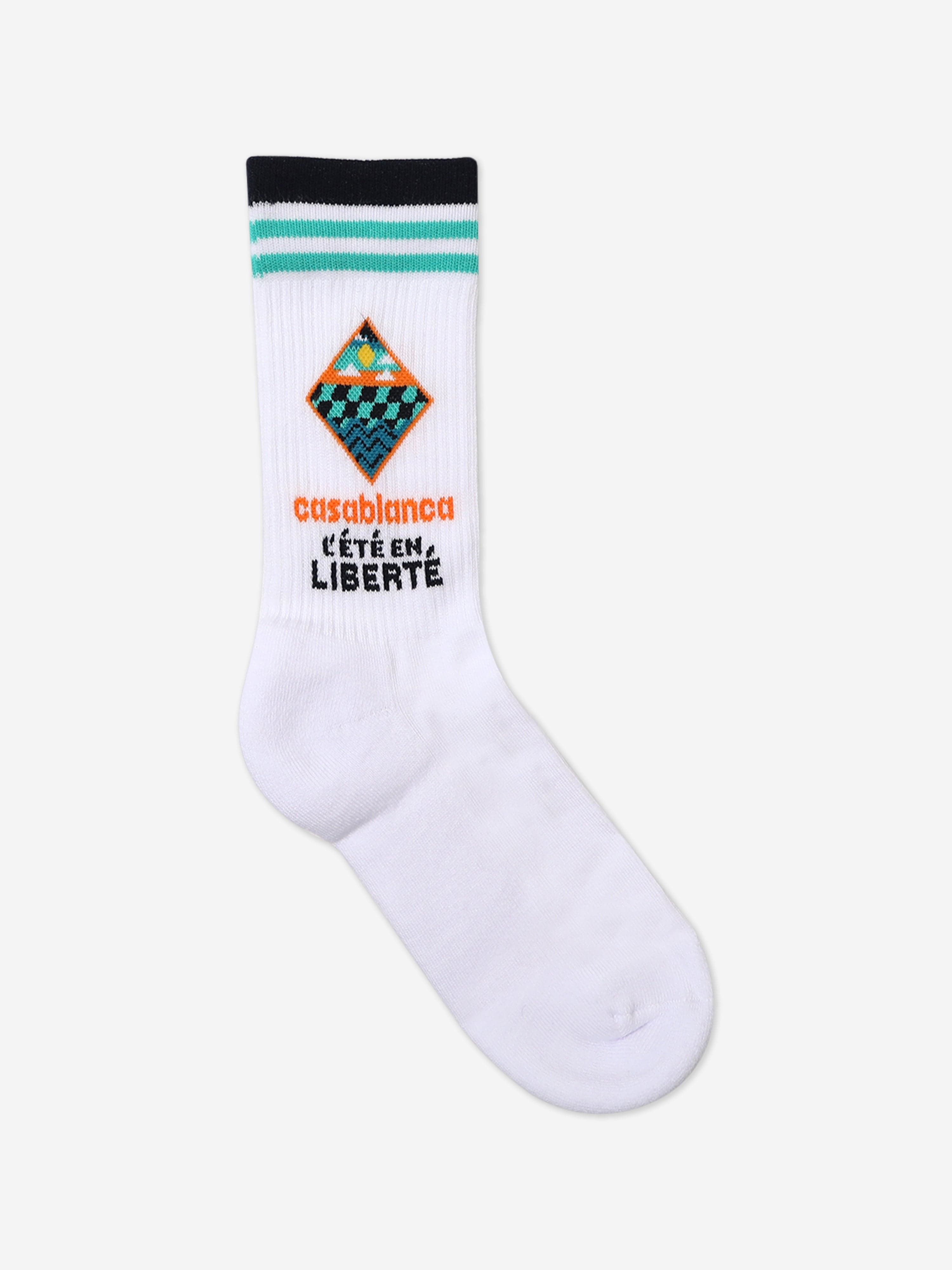 Kids Oasis Sports Socks in White Countdown Package Cheap Online