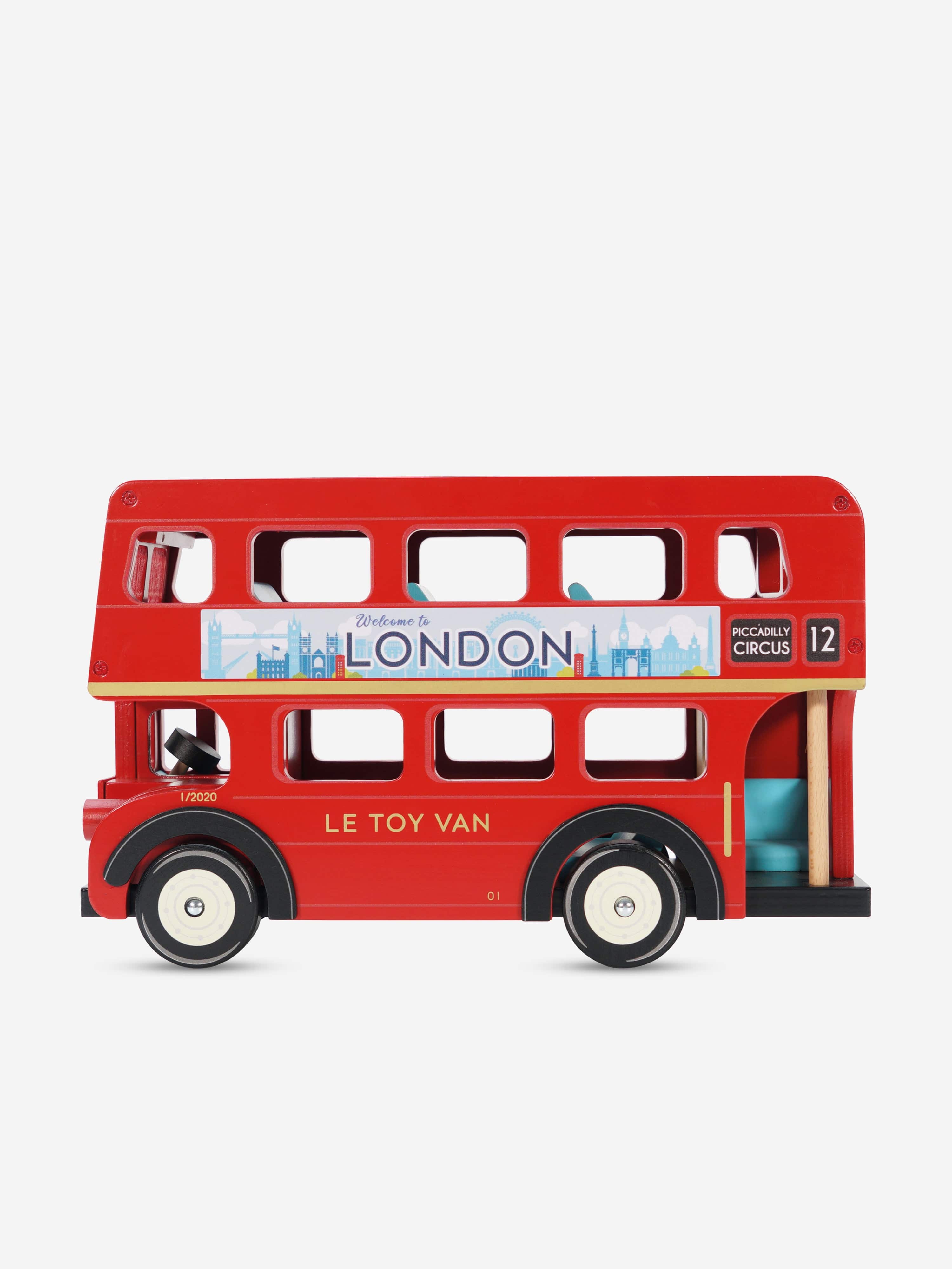 Le Toy Van London Wooden Bus (36 x 13 x 23cm) Cheap Sale With Credit Card