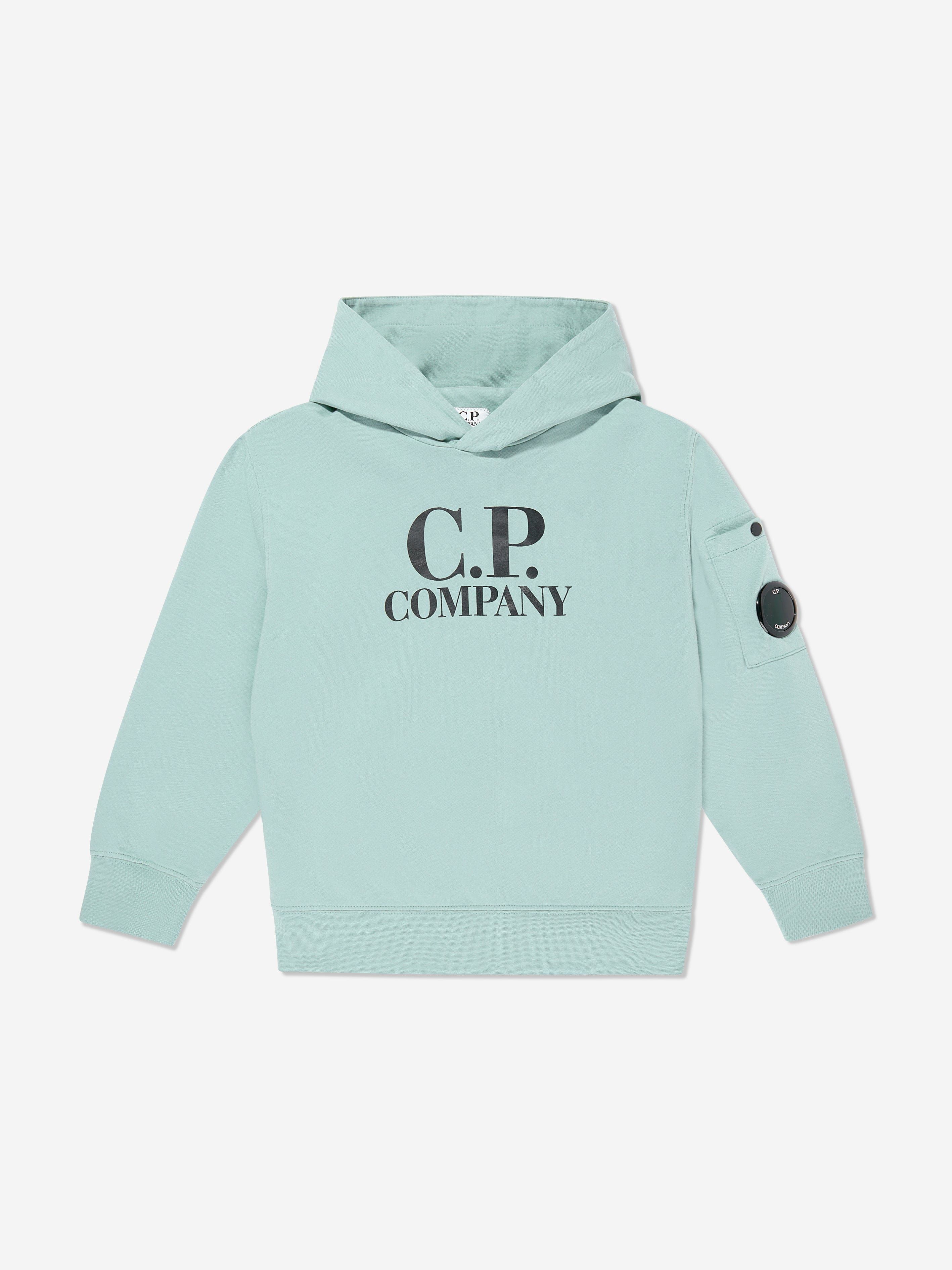Boys Lens Hoodie in Green Buy Cheap Popular