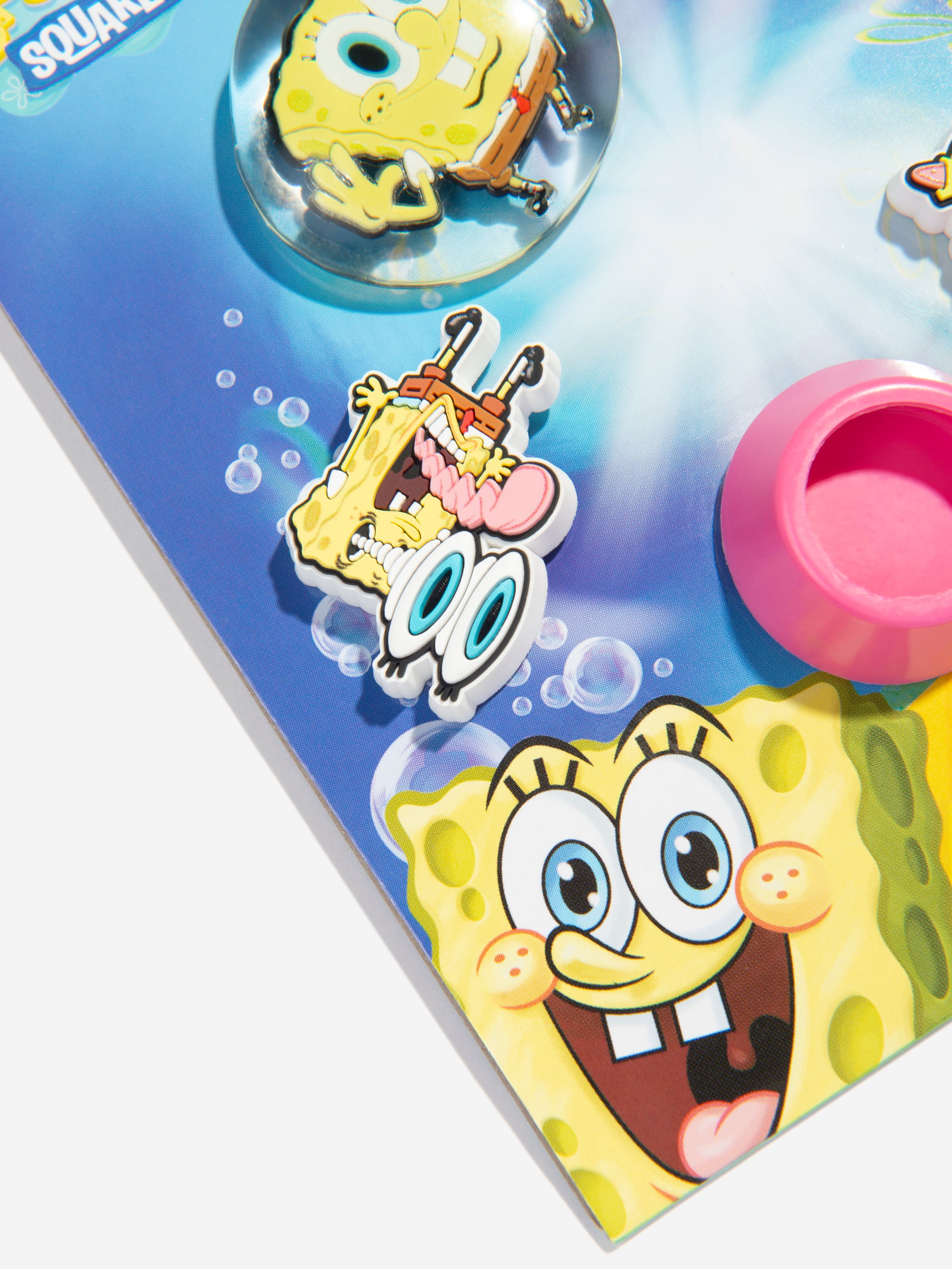 Crocs Kids Spongebob Bubble Jibbitz Charm 5 Pack in Multicolour Online Sale